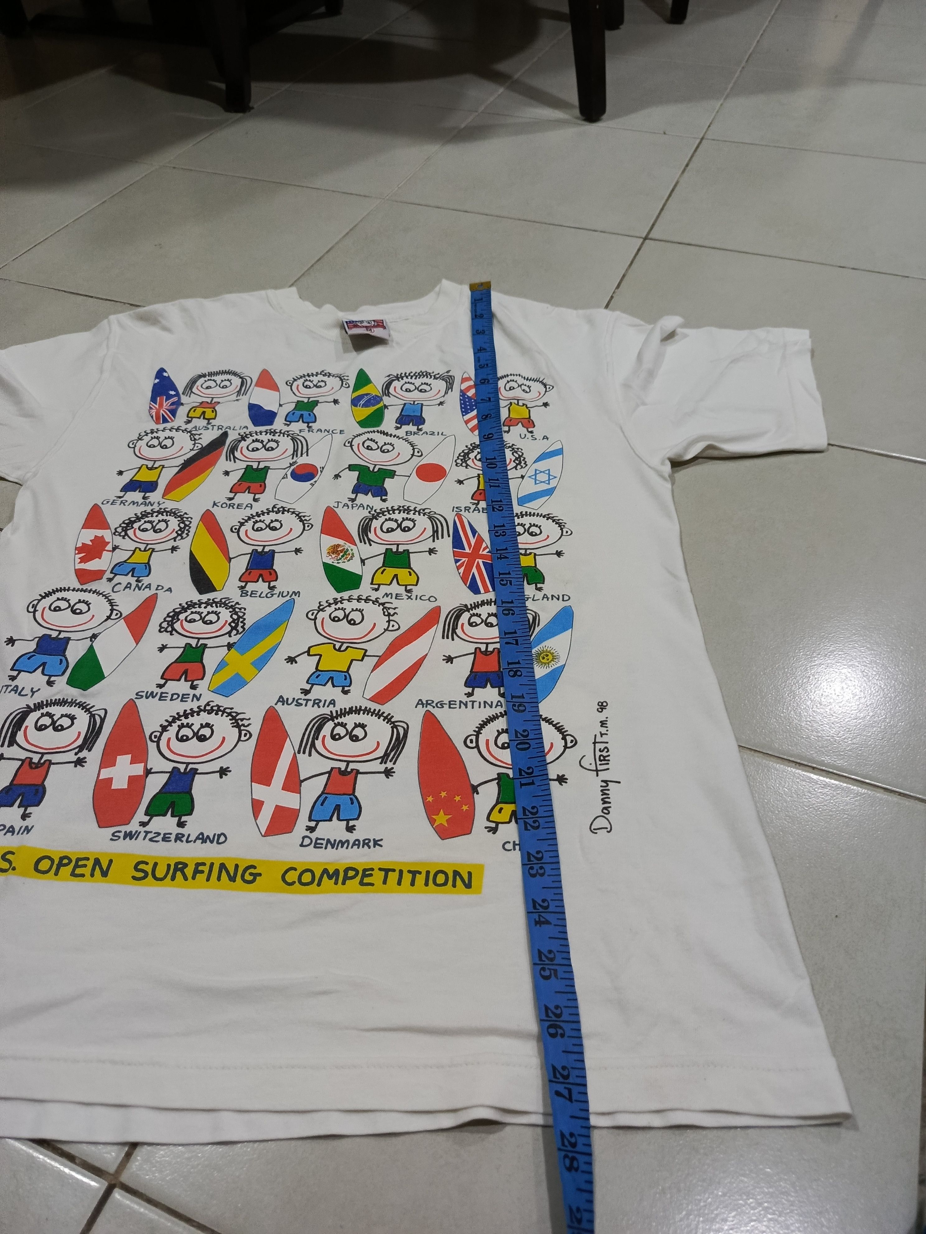 Vintage Vintage Full Print Danny First Parady US Open Surfing Size US M / EU 48-50 / 2 - 9 Thumbnail