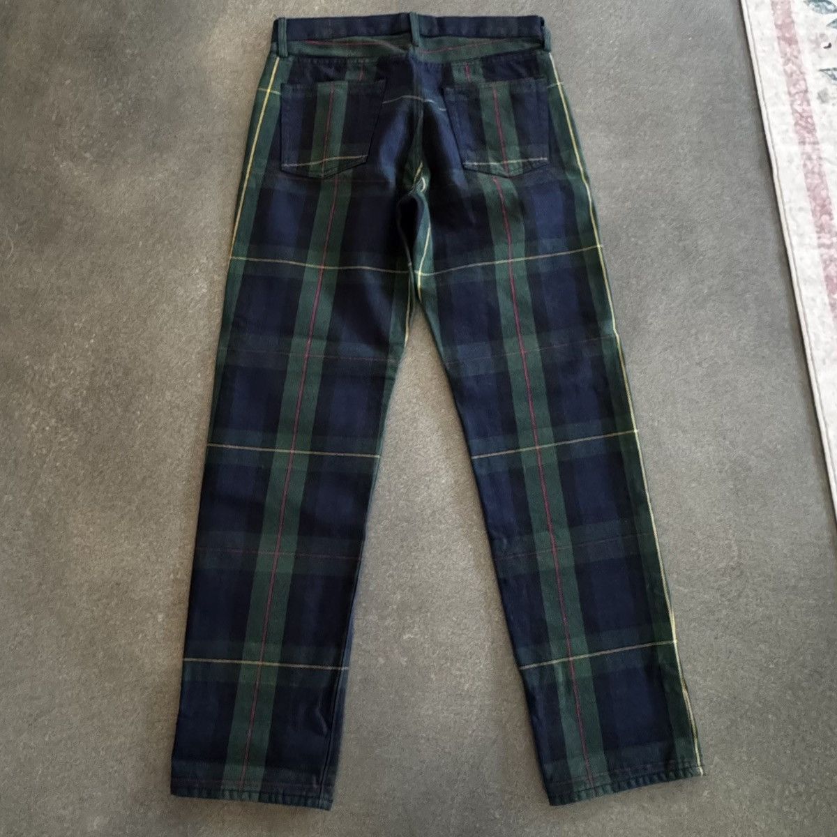 J.Crew Mens J.crew green plaid pants Size US 30 / EU 46 - 4 Thumbnail