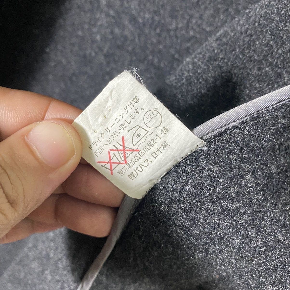 Japanese Brand Vintage Papas Duffle Coat Wool Hoodie Toggle Button Jacket Size US L / EU 52-54 / 3 - 13 Thumbnail