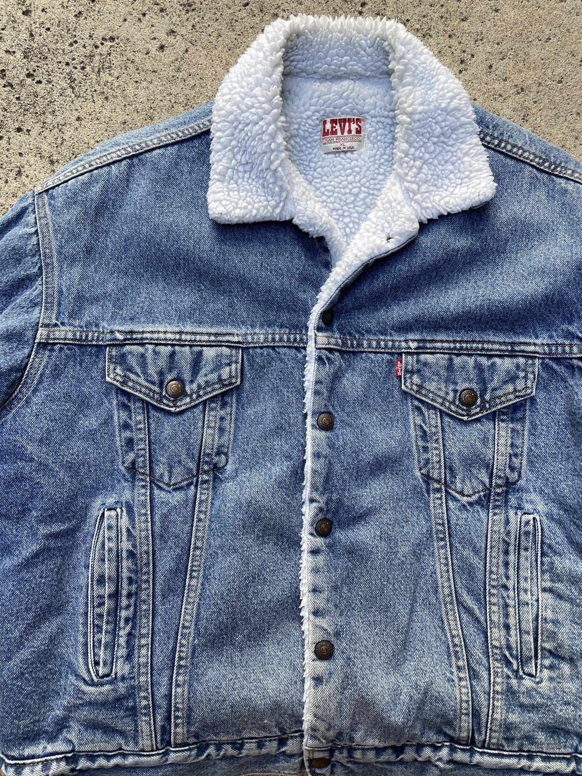 Levi's Vintage Clothing Vintage Levi’s Sherpa jacket Size US L / EU 52-54 / 3 - 2 Thumbnail