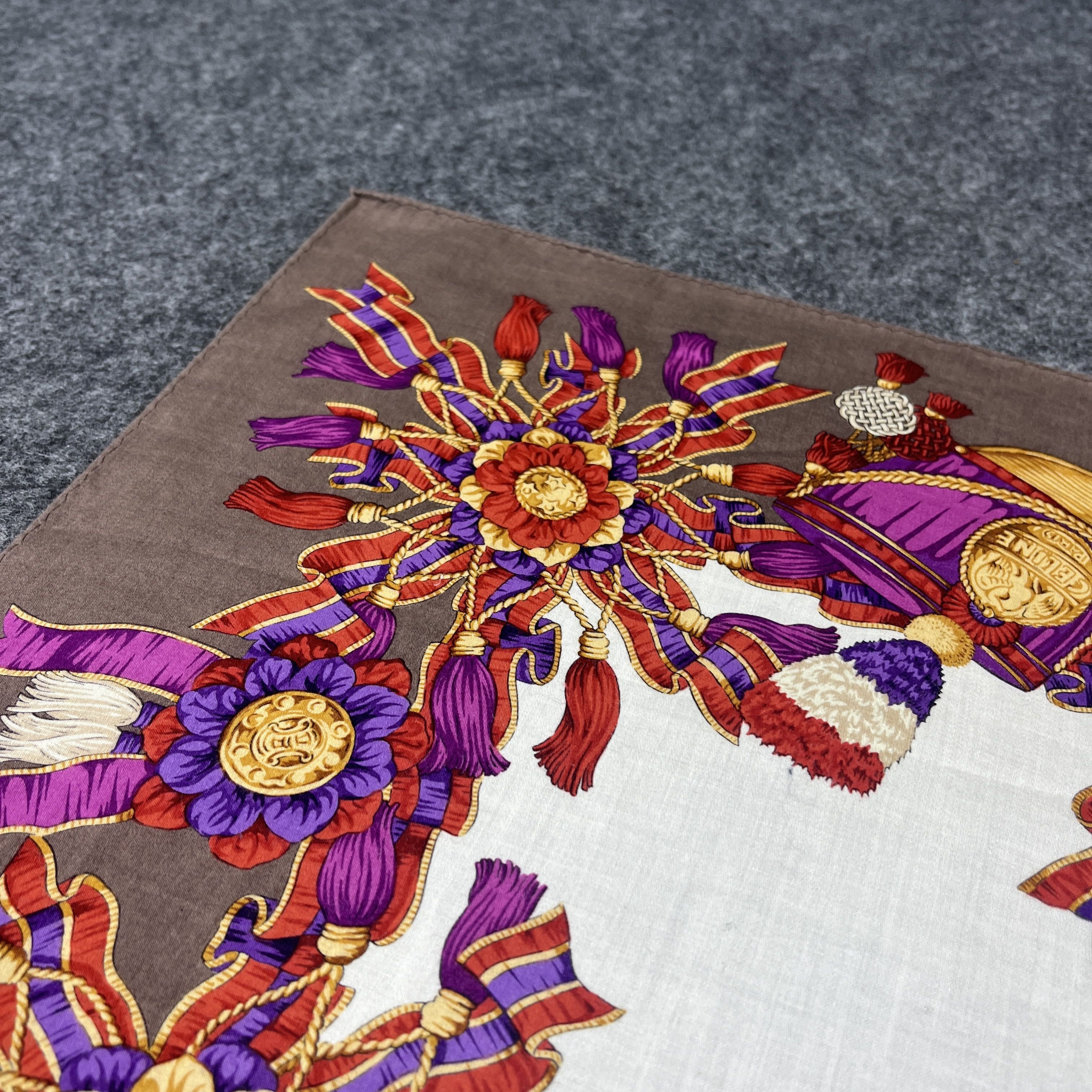 Vintage Celine Handkerchief / Bandana / Neckerchief B113 Size ONE SIZE - 9 Thumbnail