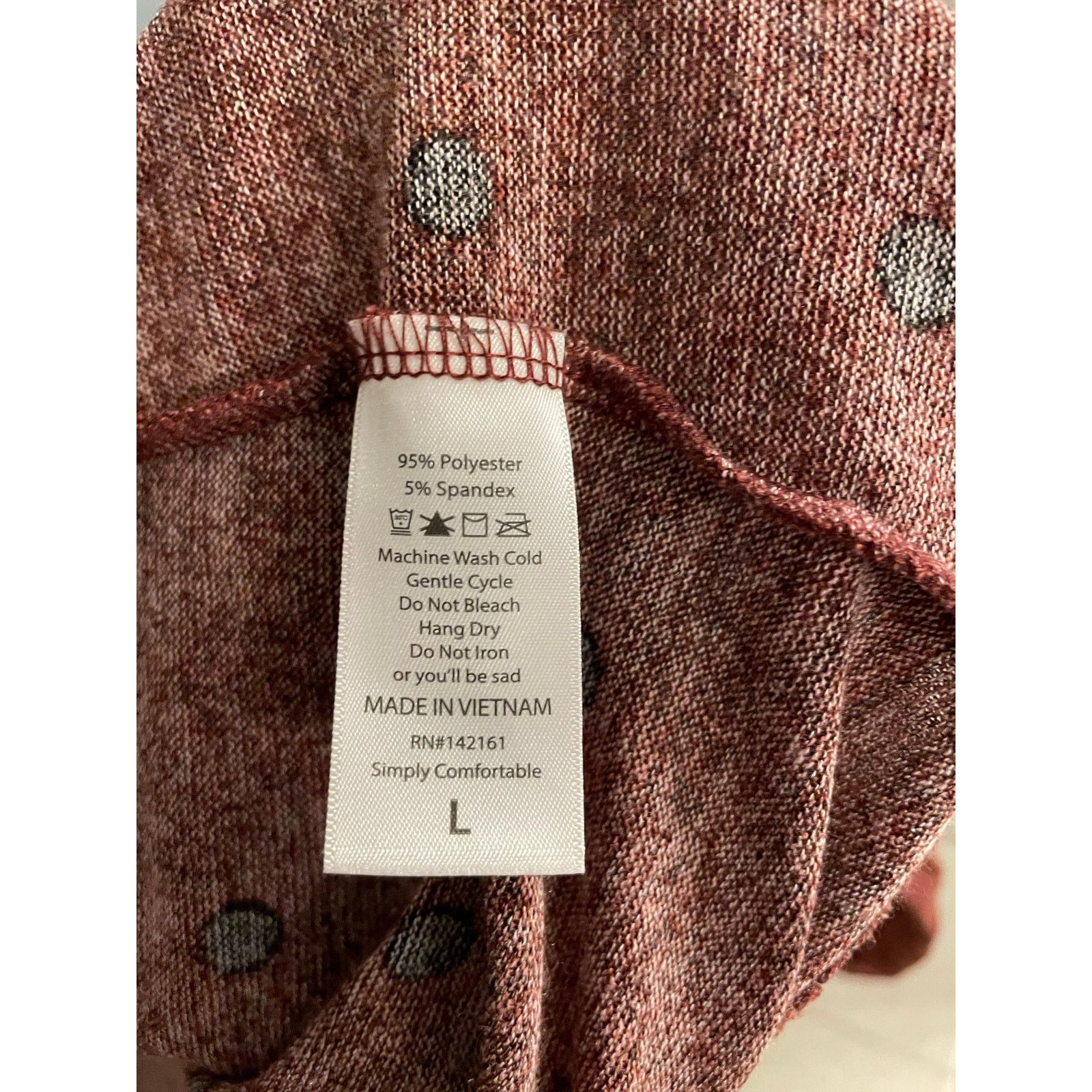 Other Lularoe Sarah Long Cardigan Duster Size L / US 10 / IT 46 - 6 Thumbnail