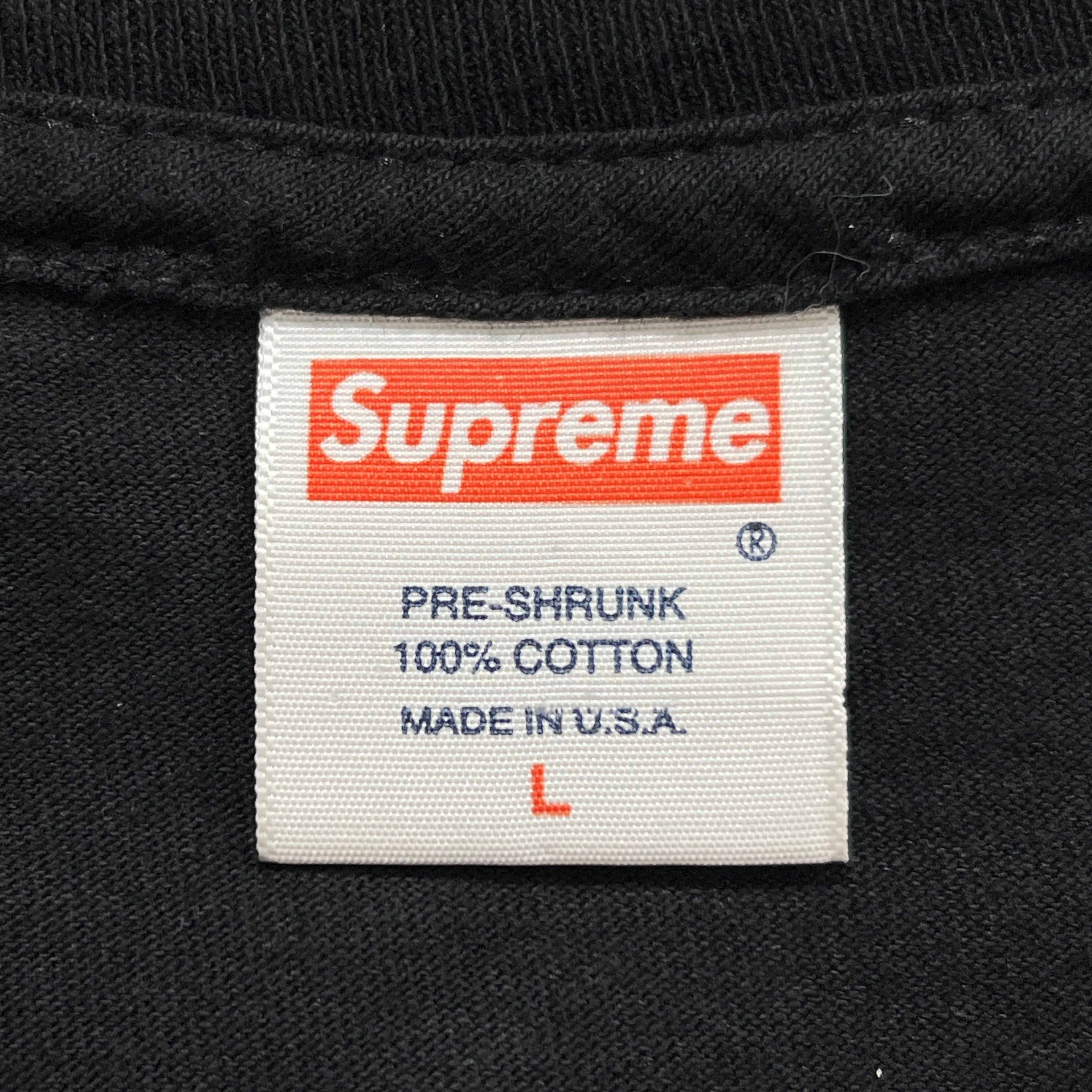 Neighborhood × Supreme Supreme SS07 Neighborhood Skull Box Logo Tee Black Size US L / EU 52-54 / 3 - 8 Thumbnail