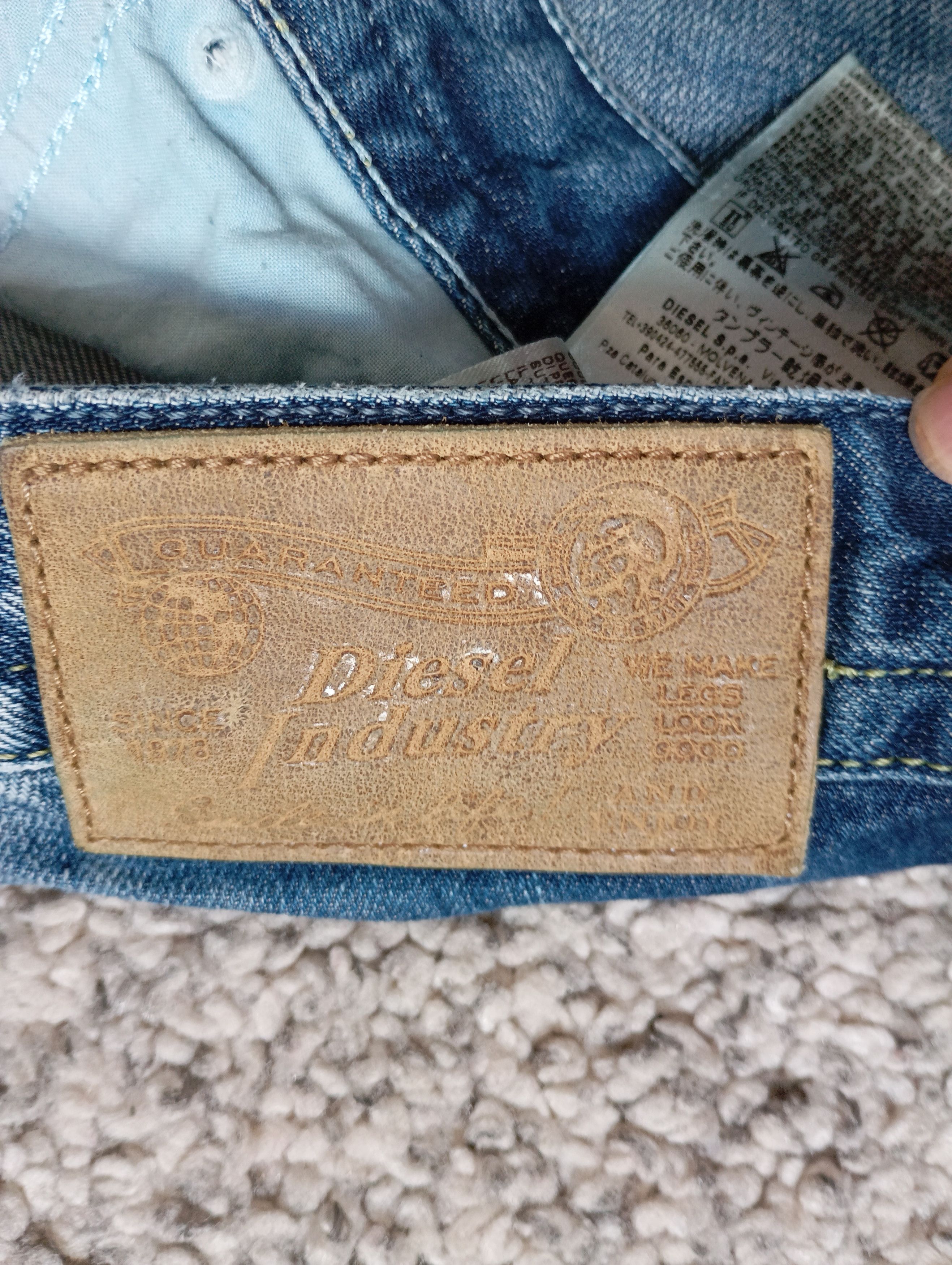 Diesel × Vintage Diesel Thavar Mens Denim Pants Jeans Size US 30 / EU 46 - 10 Thumbnail