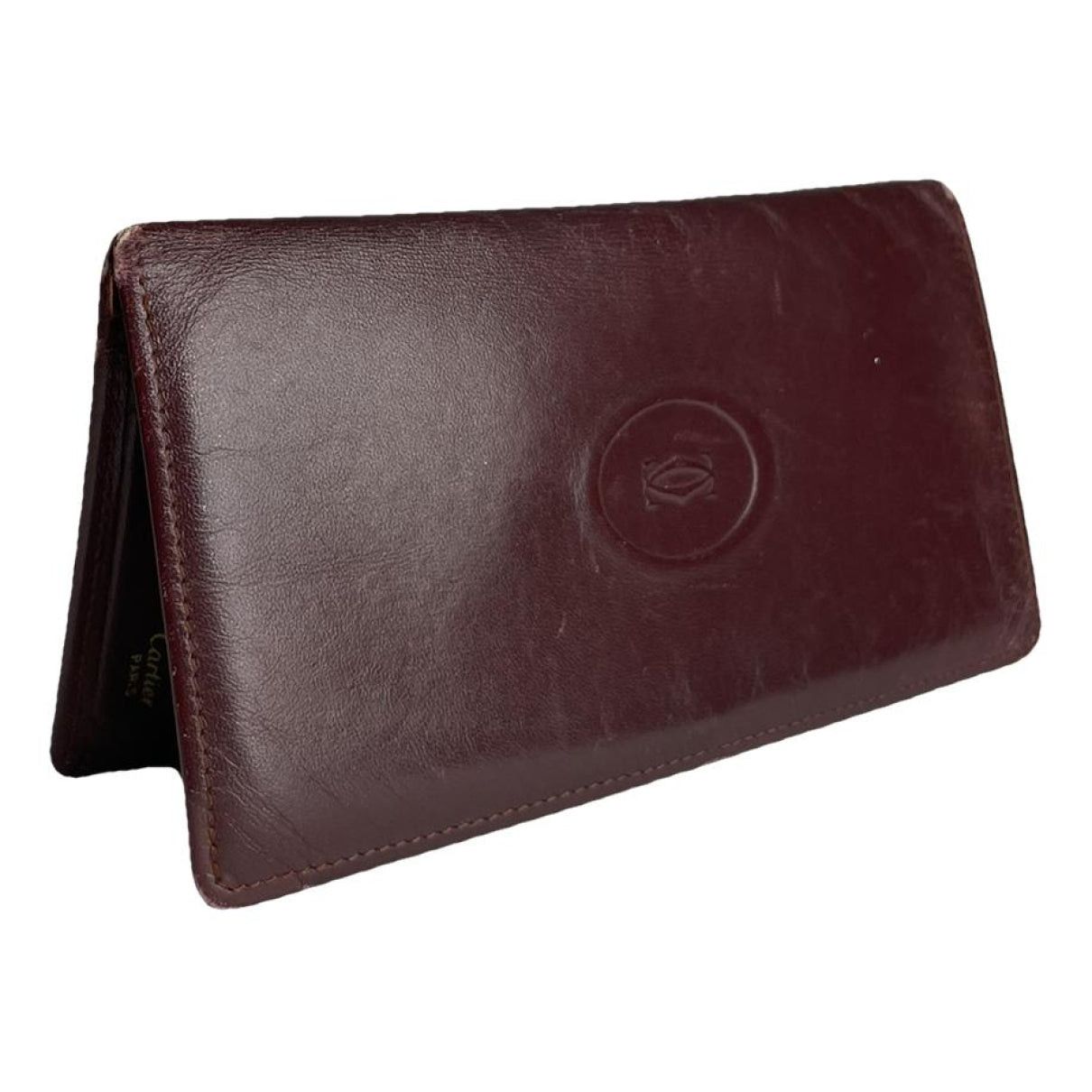 Cartier Burgundy Patent Leather Purse Size ONE SIZE - 1 Thumbnail
