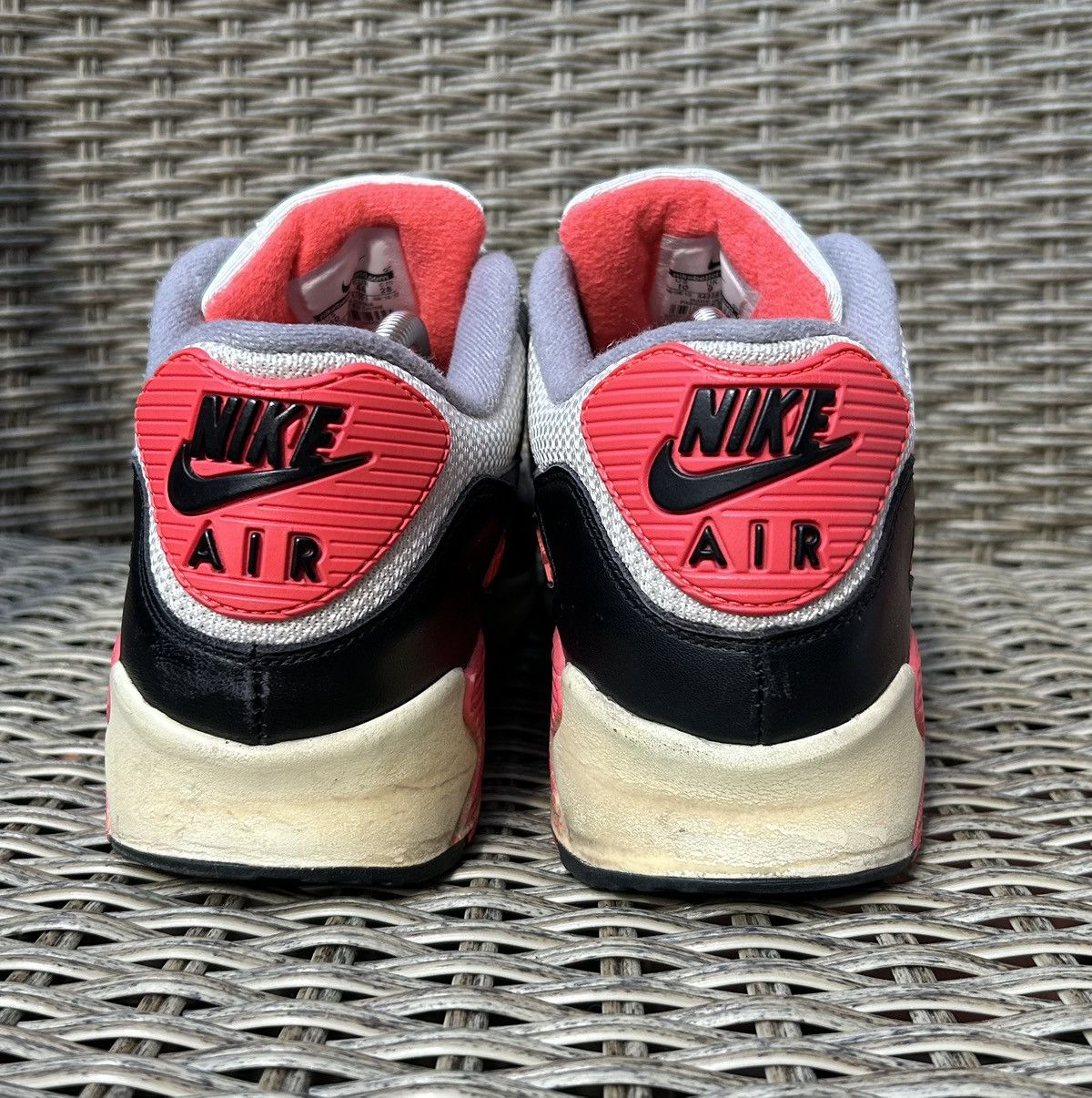 Nike × Vintage Nike Air Max 90 Infrared Vintage OG 2013 Size 10 543361-161 Size US 10 / EU 43 - 3 Thumbnail