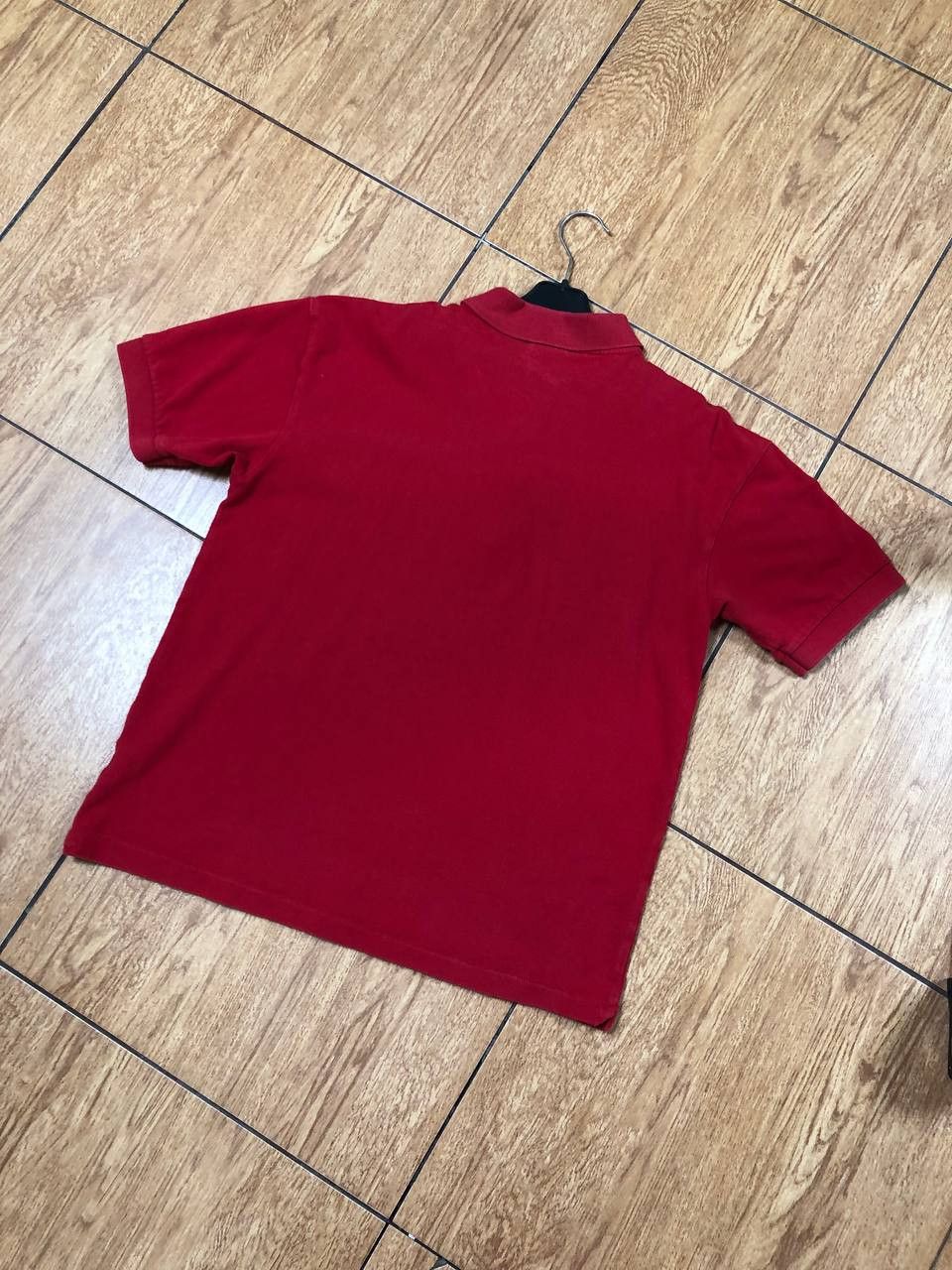 Lacoste Vintage Red T-Shirt Logo Lasocte Polo Streetwear Size US M / EU 48-50 / 2 - 12 Thumbnail