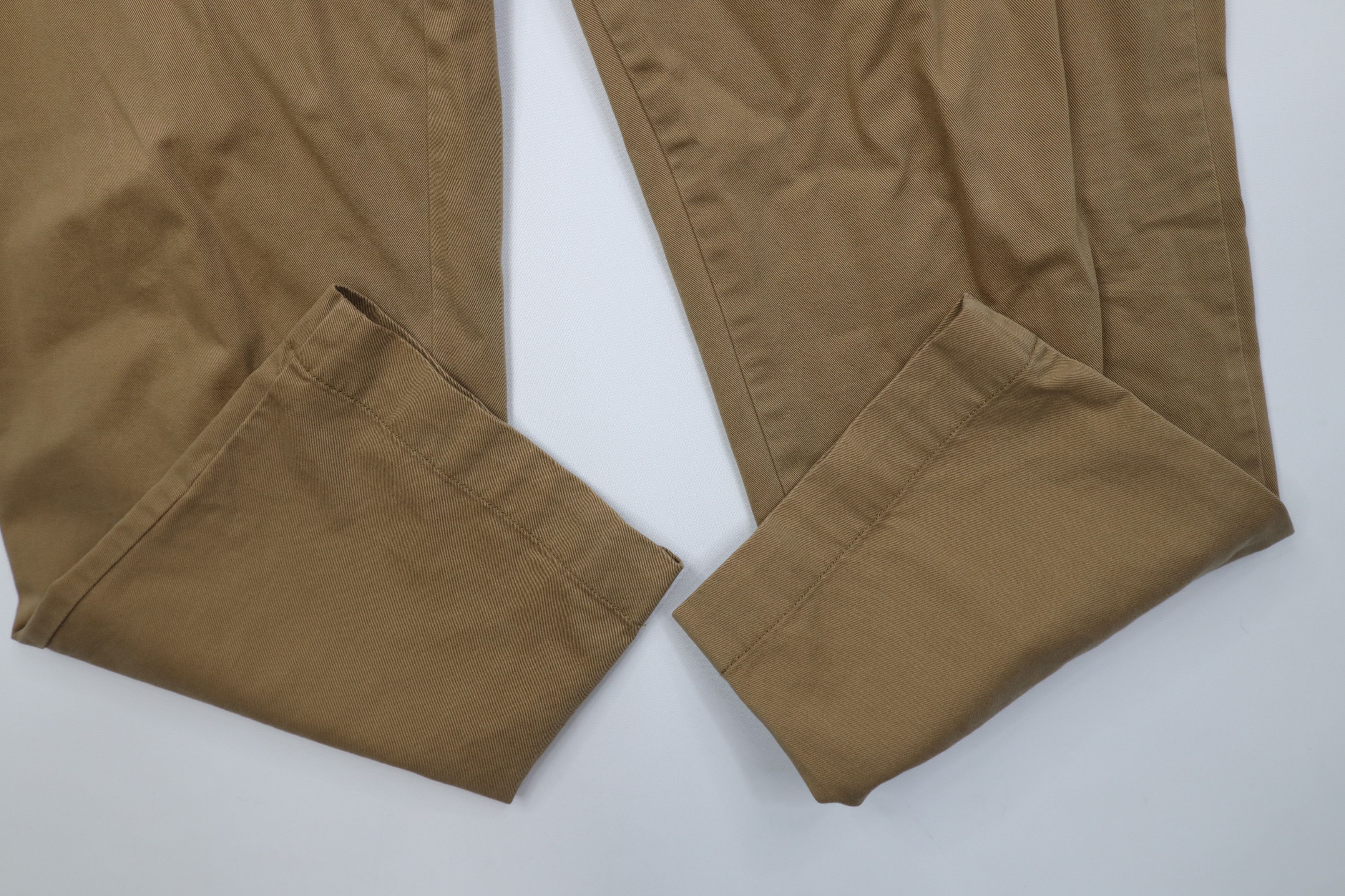 Ralph Lauren Vintage 90s Ralph Lauren Wide Leg Chino Pants Trousers Khaki Size US 36 / EU 52 - 5 Thumbnail