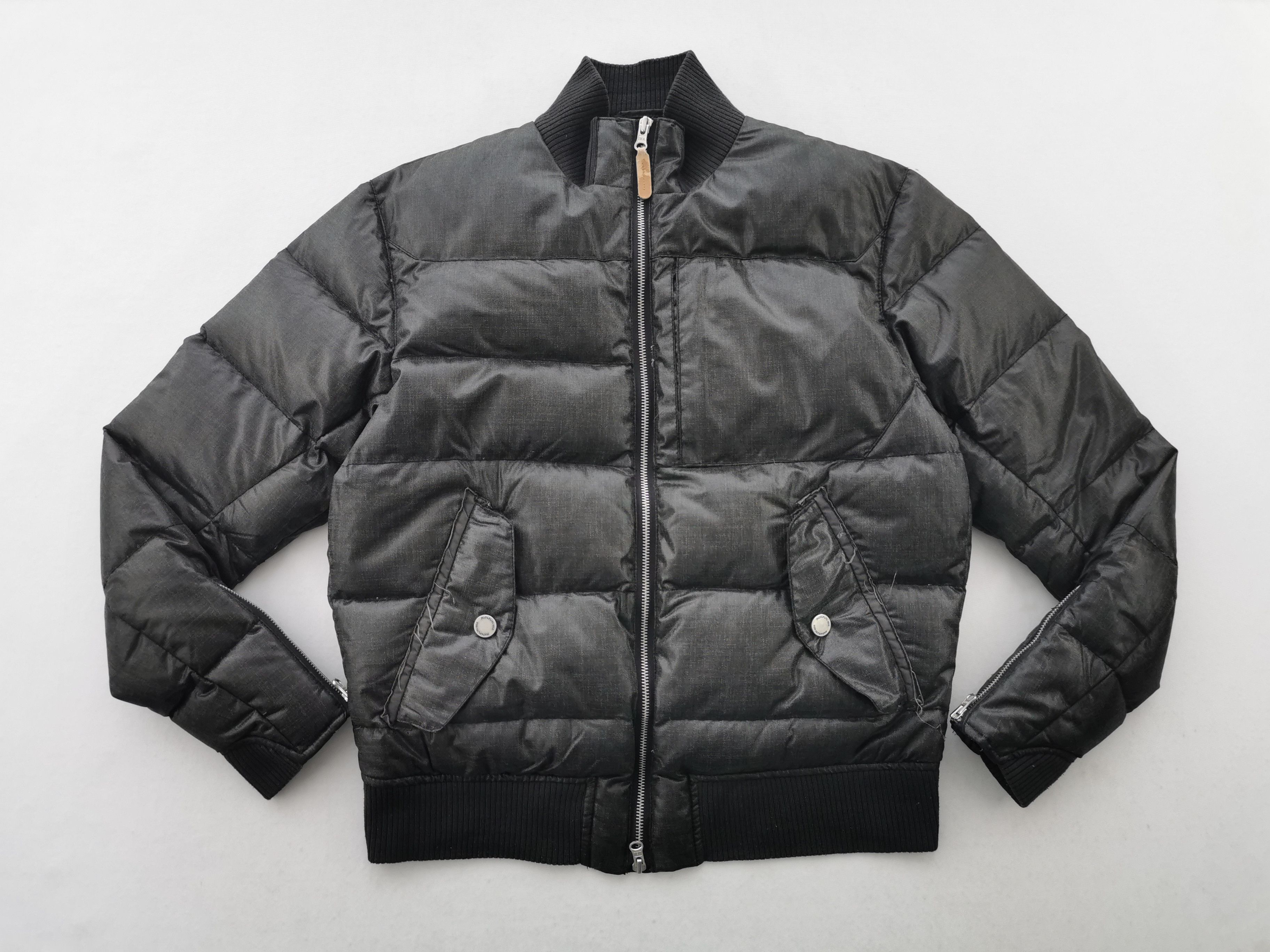 Napapijri Vintage Napapijri Pufferdown Wool Jacket Size M Size US M / EU 48-50 / 2 - 4 Thumbnail
