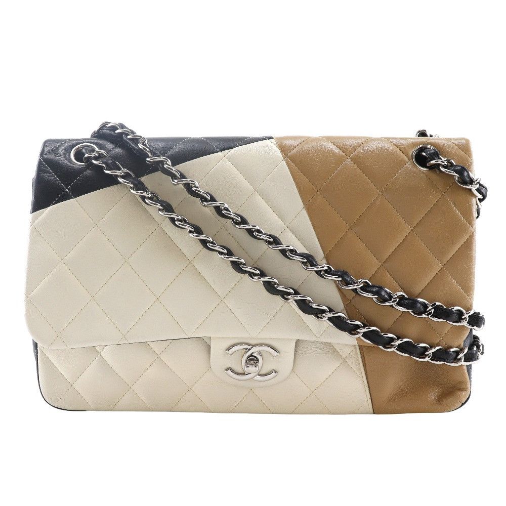 Chanel Chanel Chanel Deauville Matelasse Calfskin 2way Shoulder Bag Leather Shoulder Bag Size ONE SIZE - 1 Thumbnail
