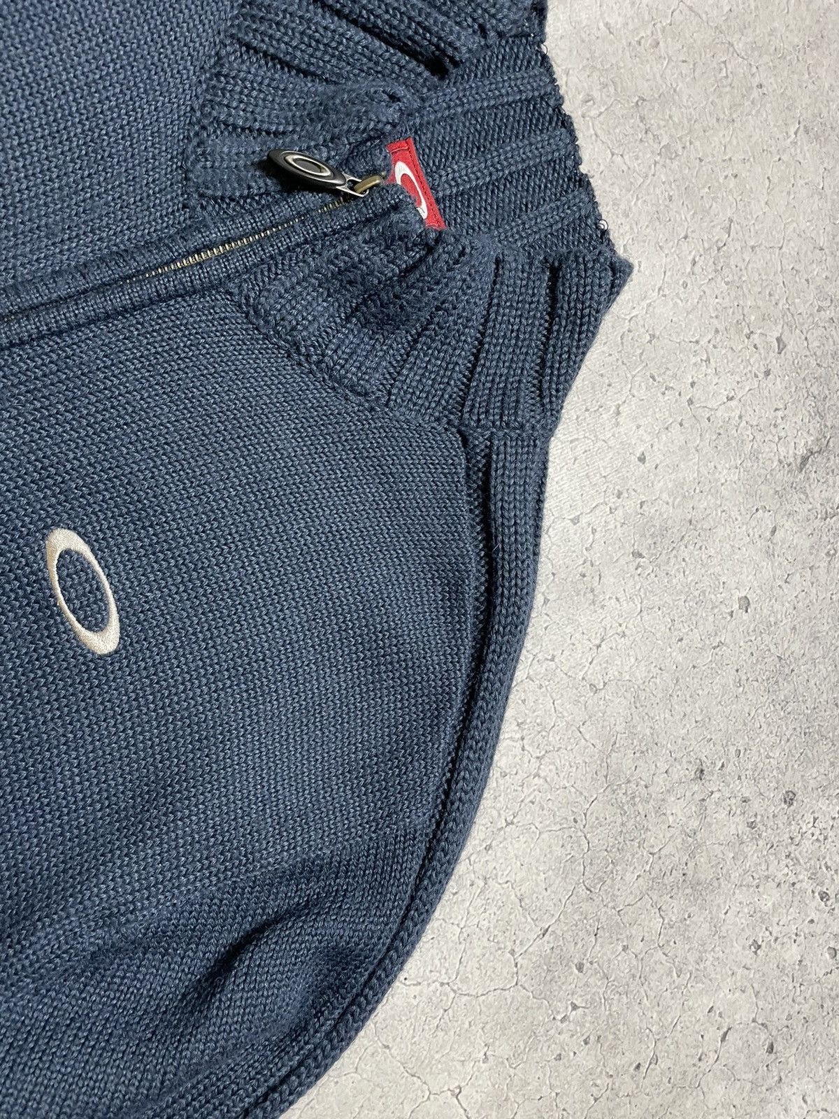 Oakley Vintage 90's Oakley Full Zip Knit Sweater Y2K Rare Size US XL / EU 56 / 4 - 5 Thumbnail