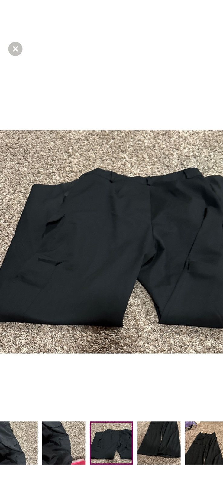 Other Black cargo pants Size 30" / US 8 / IT 44 - 7 Thumbnail