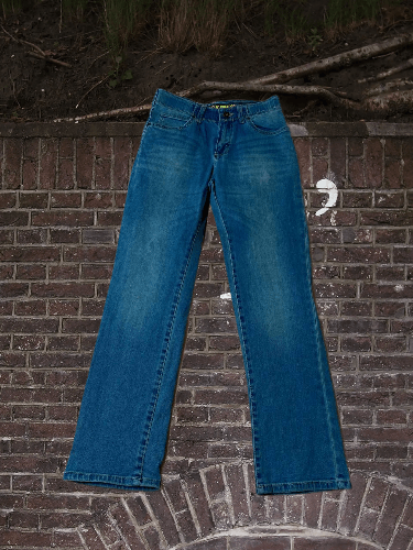 Lee × Vintage RARE Distressed Vintage Y2K Baggy Dirty Jeans Size 26" / US 2 / IT 38 - 1 Thumbnail