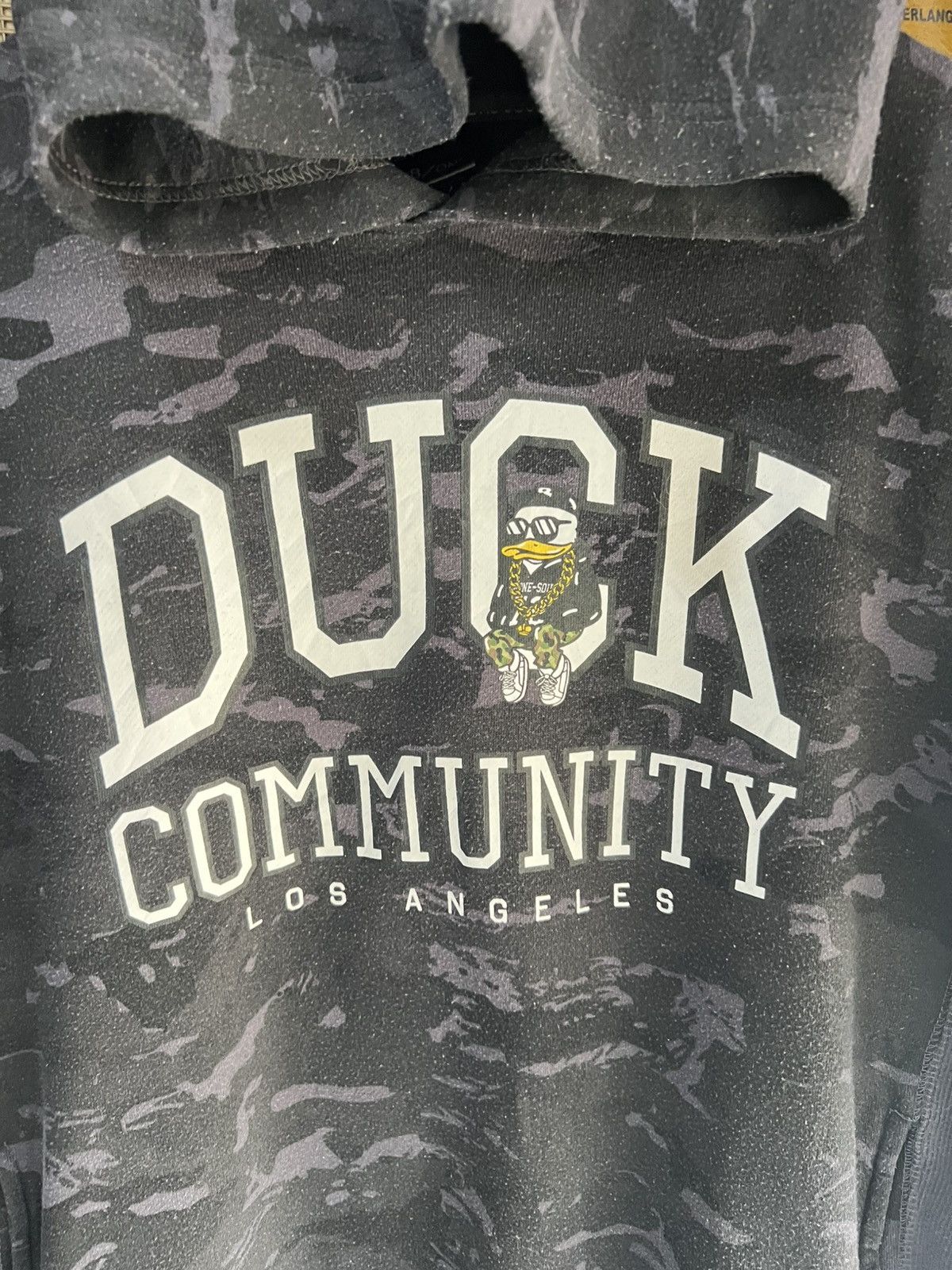 Cartoon Network 🔥B One Soul Duck Community Camo Hoodie Size US L / EU 52-54 / 3 - 9 Thumbnail