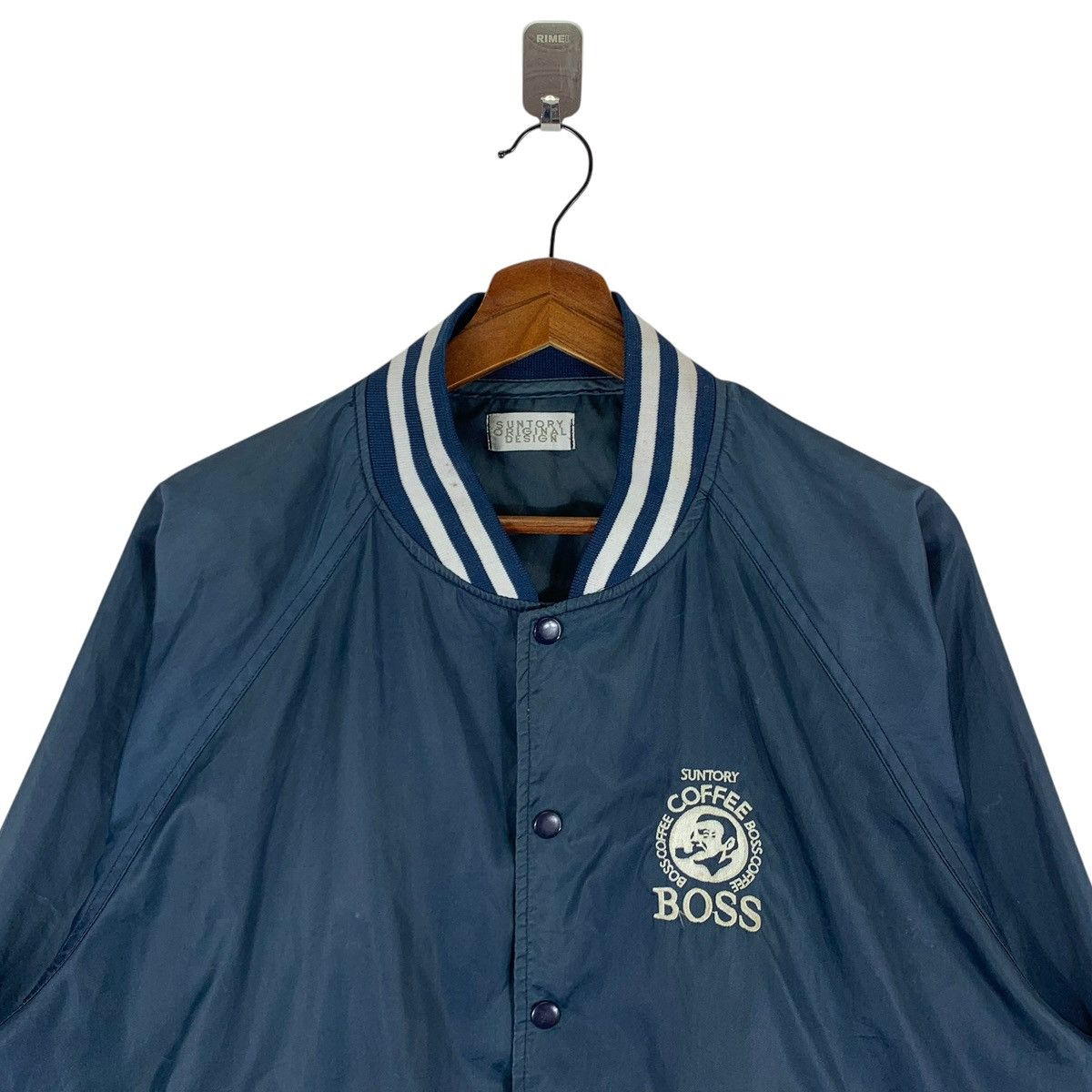 Vintage VINTAGE SUNTORY BOSS COFFEE LIGHT BOMBER JACKET Size US M / EU 48-50 / 2 - 3 Thumbnail