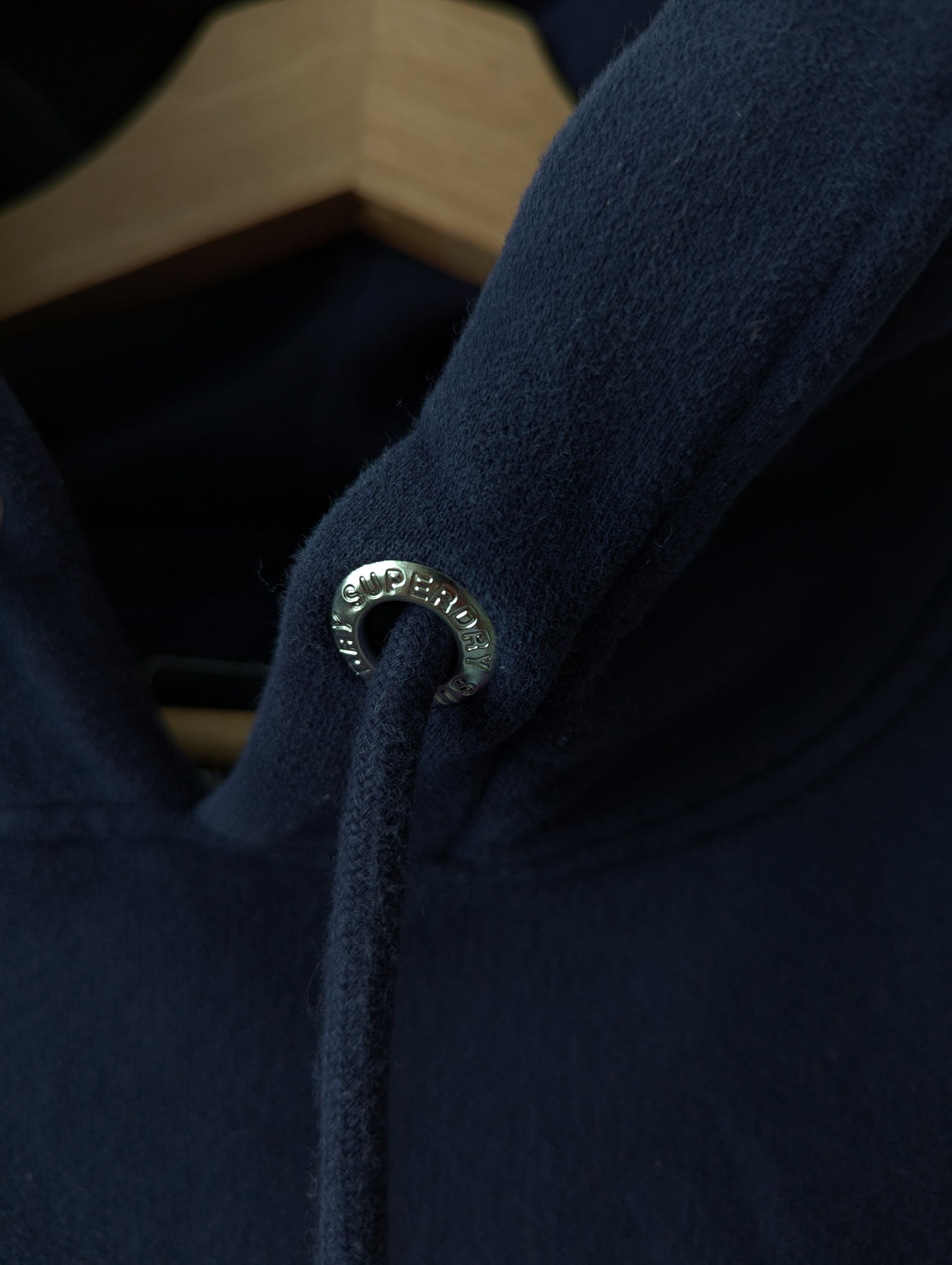 Superdry Superdry Logo Hoodie Navy Red Streetwear Skate Y2K Size M / US 6-8 / IT 42-44 - 5 Thumbnail