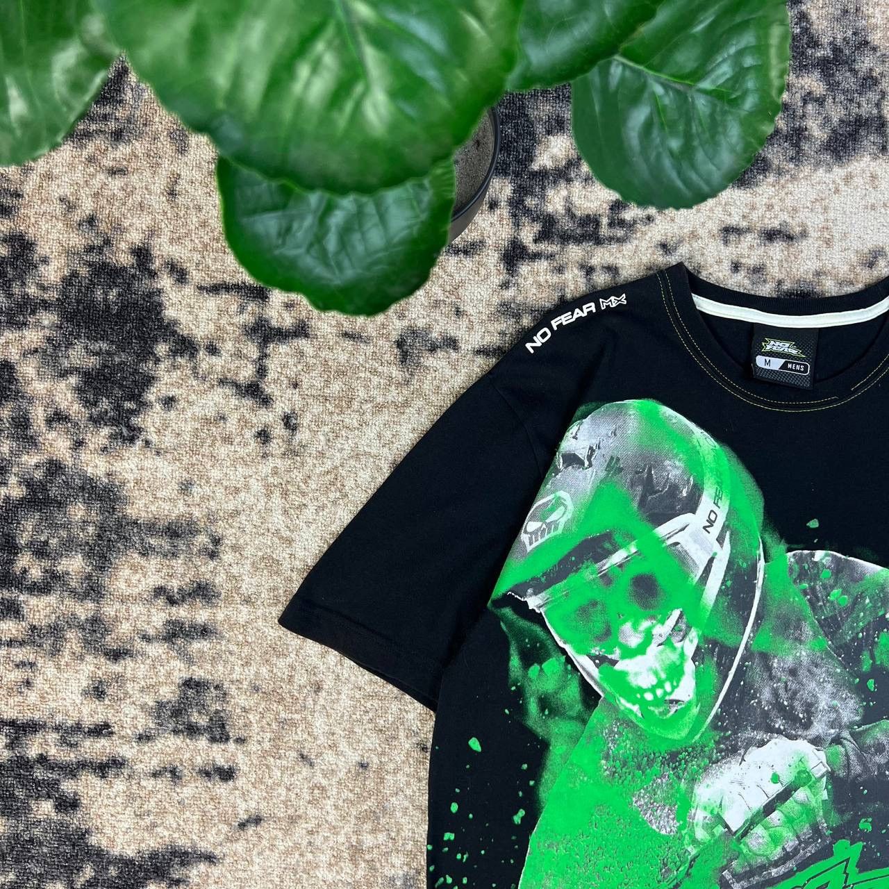 No Fear No Fear Allover Print Vintage Y2K Motocross T-Shirt 1TS16 Size US M / EU 48-50 / 2 - 3 Thumbnail
