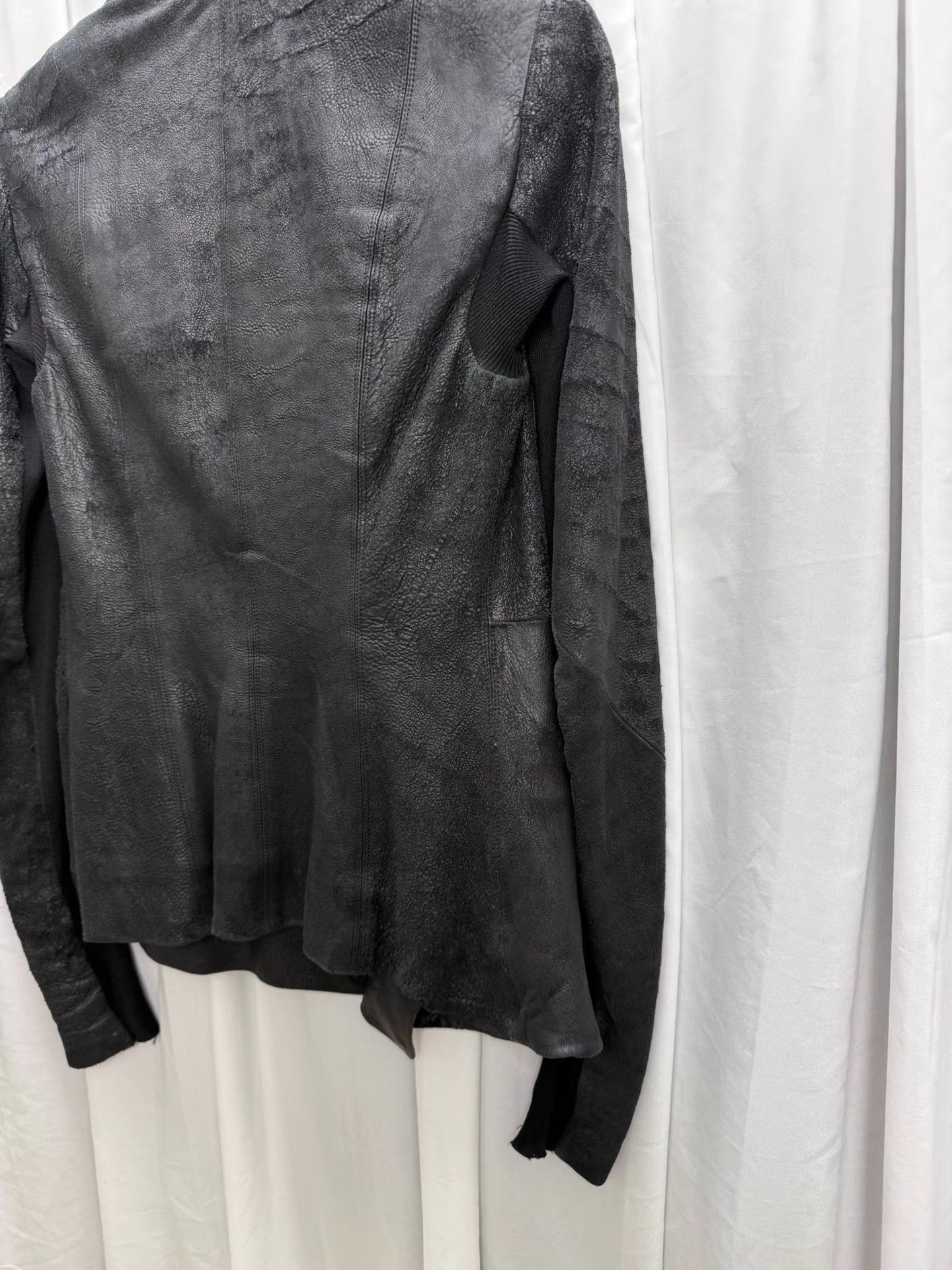 Rick Owens Rick Owens Suede Distressed Jacket K20 Size XS / US 0-2 / IT 36-38 - 6 Thumbnail