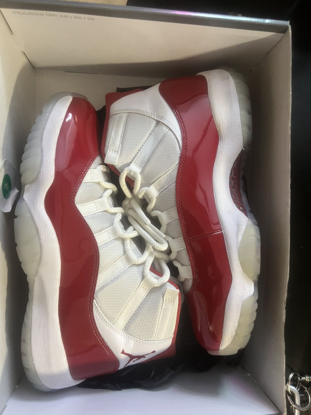 Jordan Brand Air jordan retro 11 white varsity red- black Size US 10 / EU 43 - 10 Thumbnail