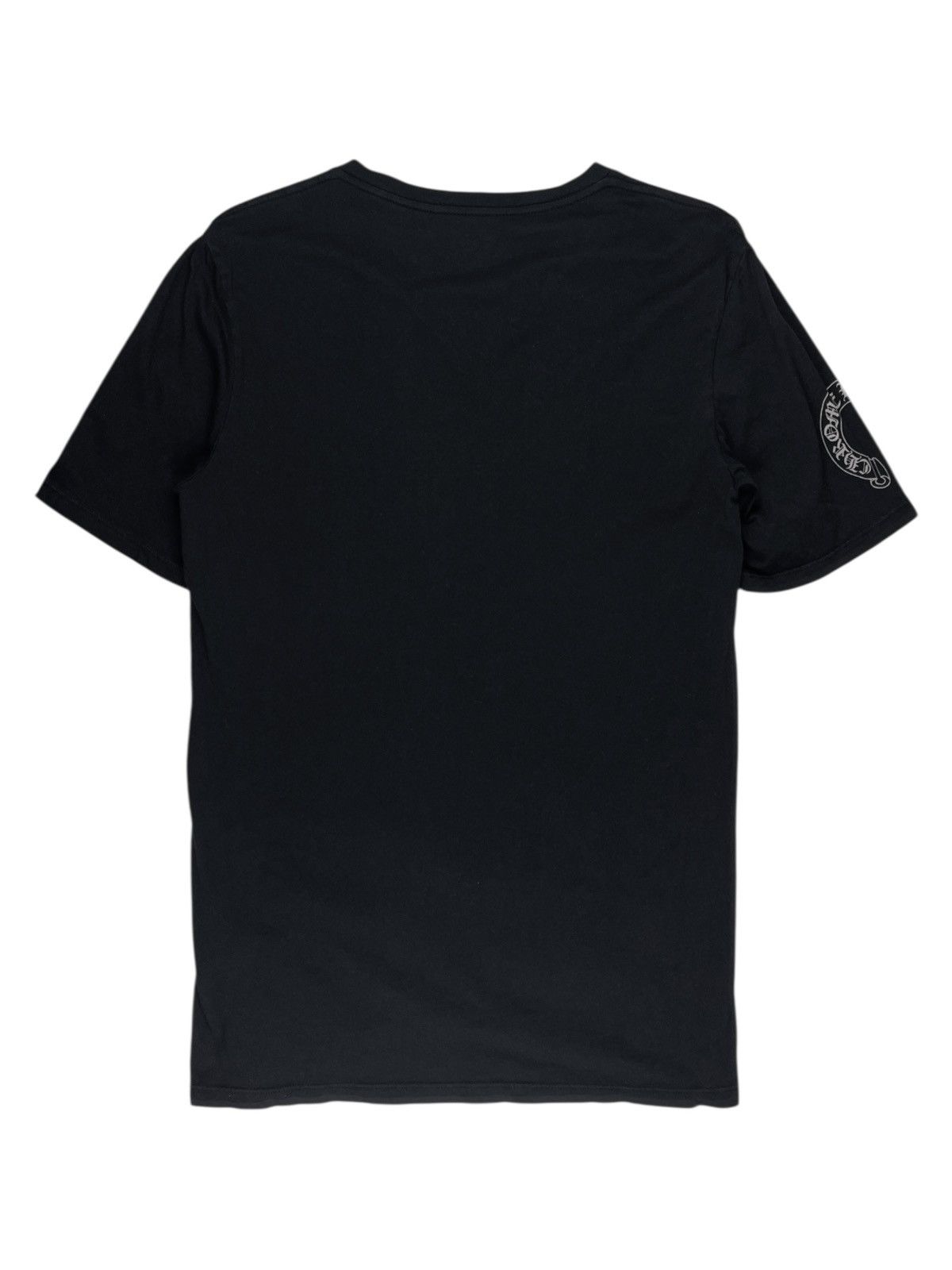 Chrome Hearts Chrome Hearts Vintage Fleur Horseshoe Logo V Neck Tshirt Size US S / EU 44-46 / 1 - 2 Thumbnail