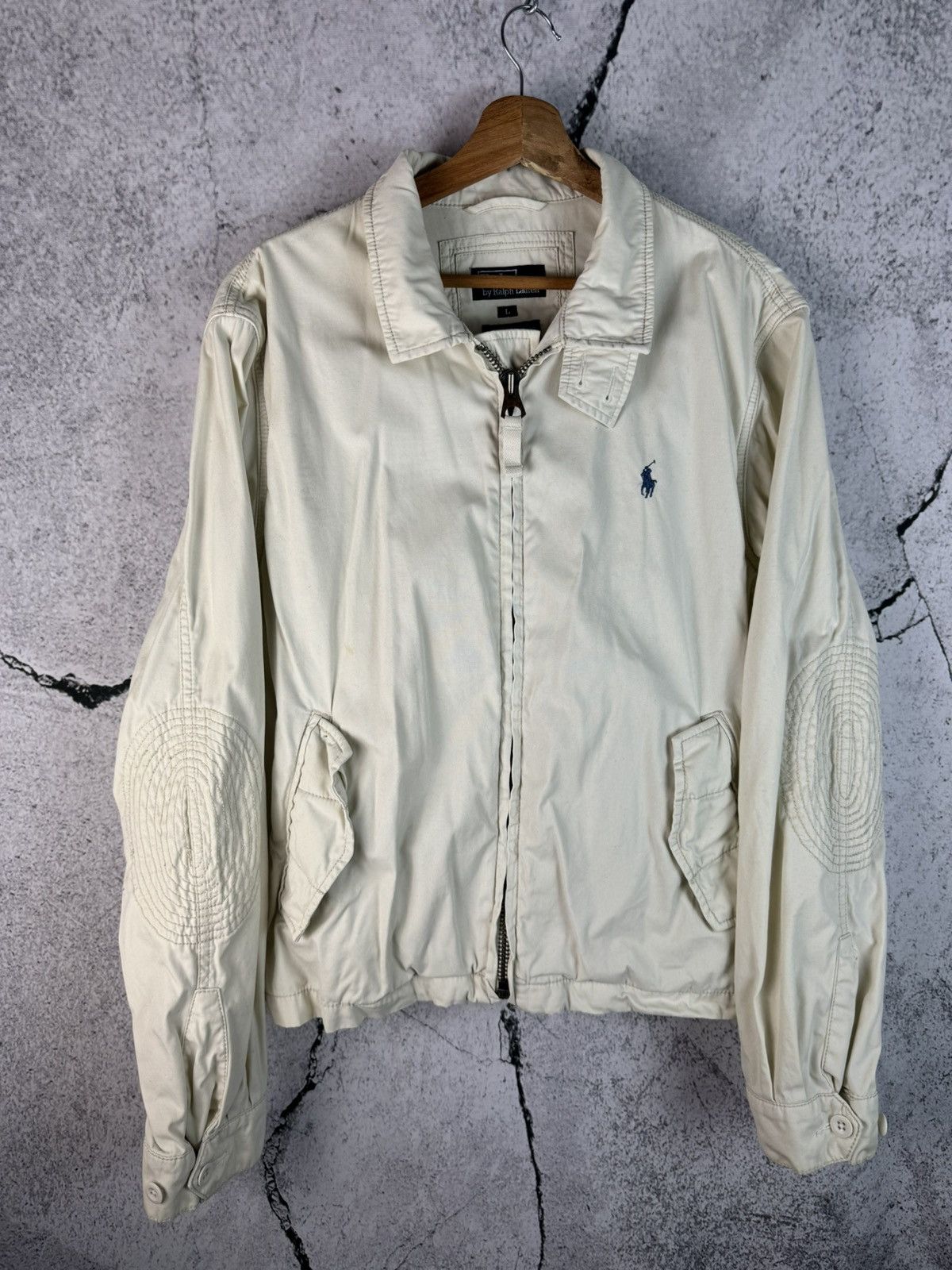 Polo Ralph Lauren Vintage Polo Ralph Lauren Biker light Jacket Size US L / EU 52-54 / 3 - 1 Thumbnail