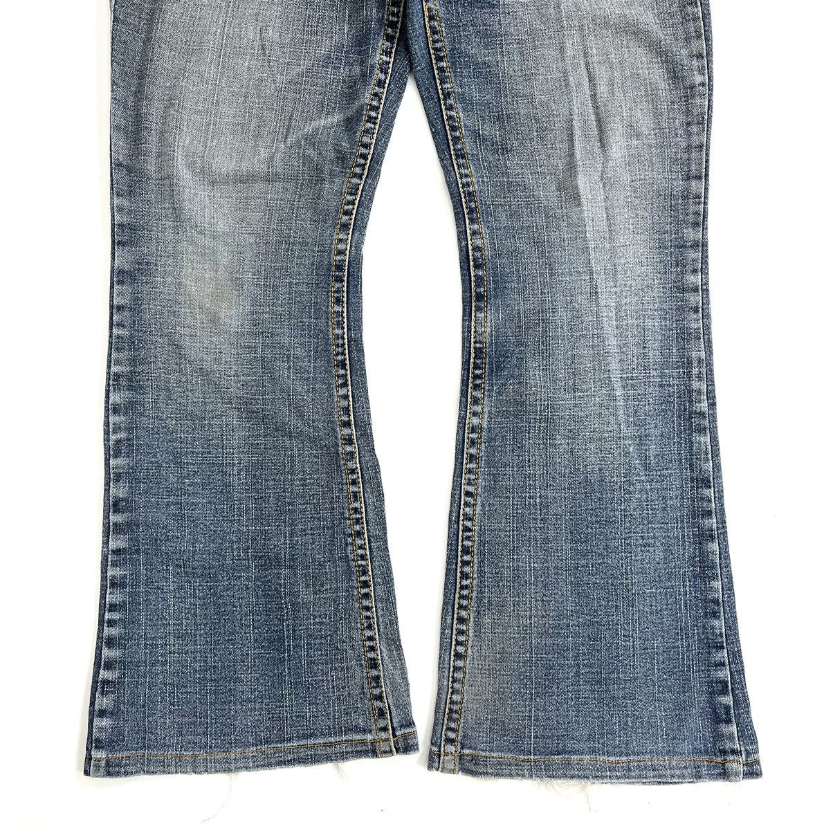 If Six Was Nine × Japanese Brand × Le Grande Bleu (L.G.B.) BCBG Flared Jeans Embroidered Bootcut Denim Pants Size 30" / US 8 / IT 44 - 22 Thumbnail