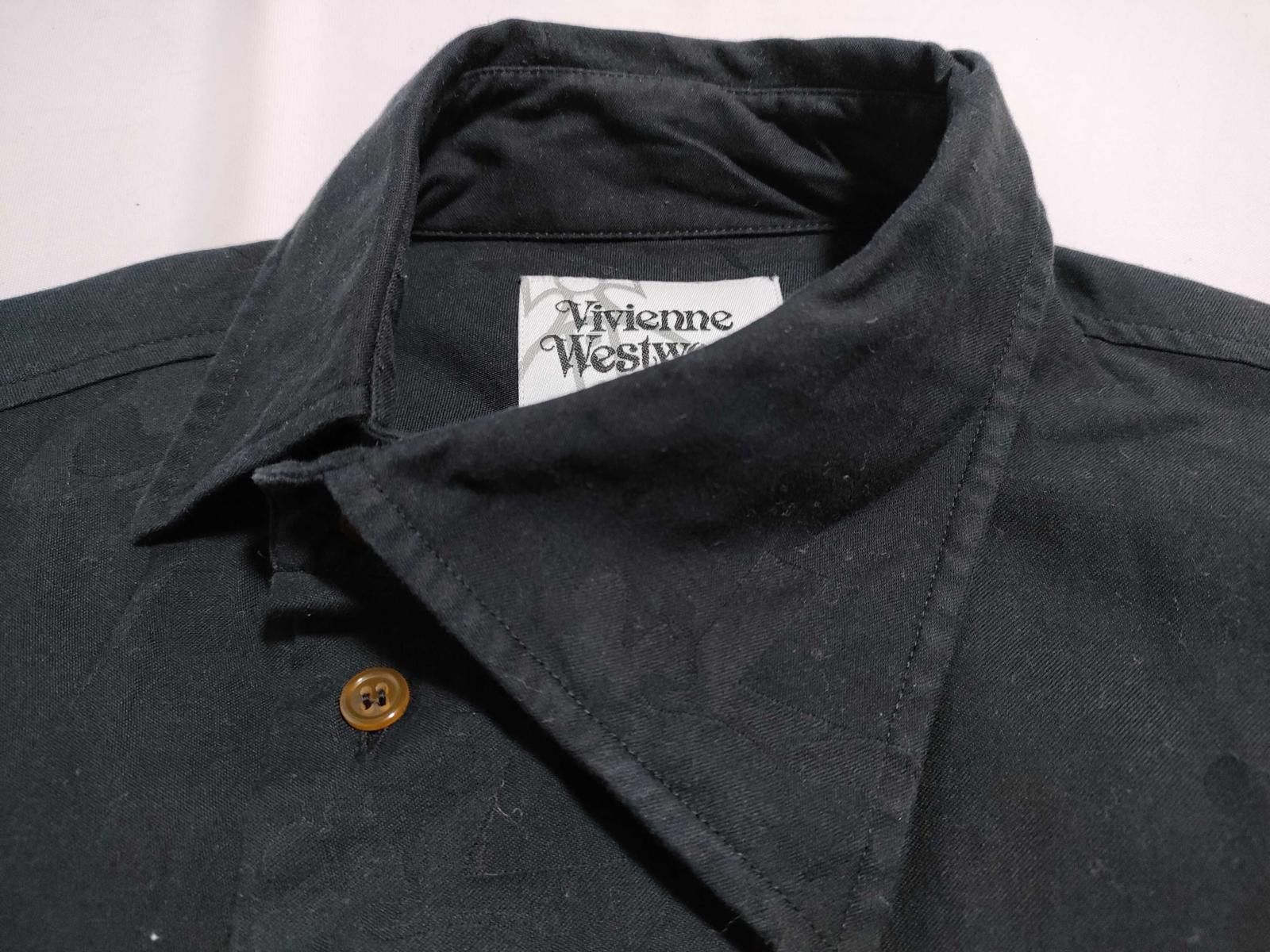 Vivienne Westwood Vivienne Westwood Black Button Up Shirt Size US M / EU 48-50 / 2 - 3 Thumbnail