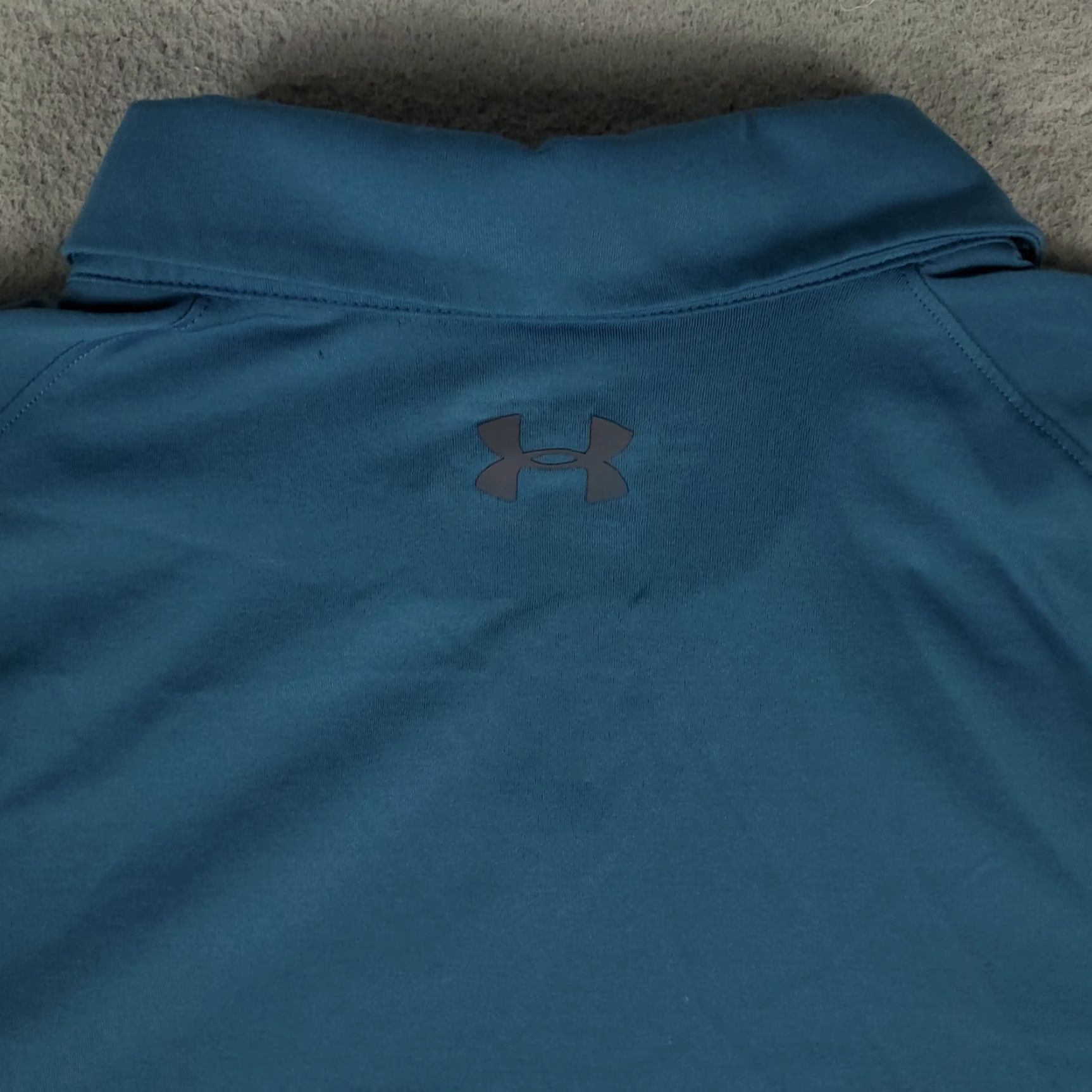 Under Armour Under Armour Shirt Mens 2XL Blue HeatGear Golf Polo Performance Athletic Loose Size US XXL / EU 58 / 5 - 4 Thumbnail