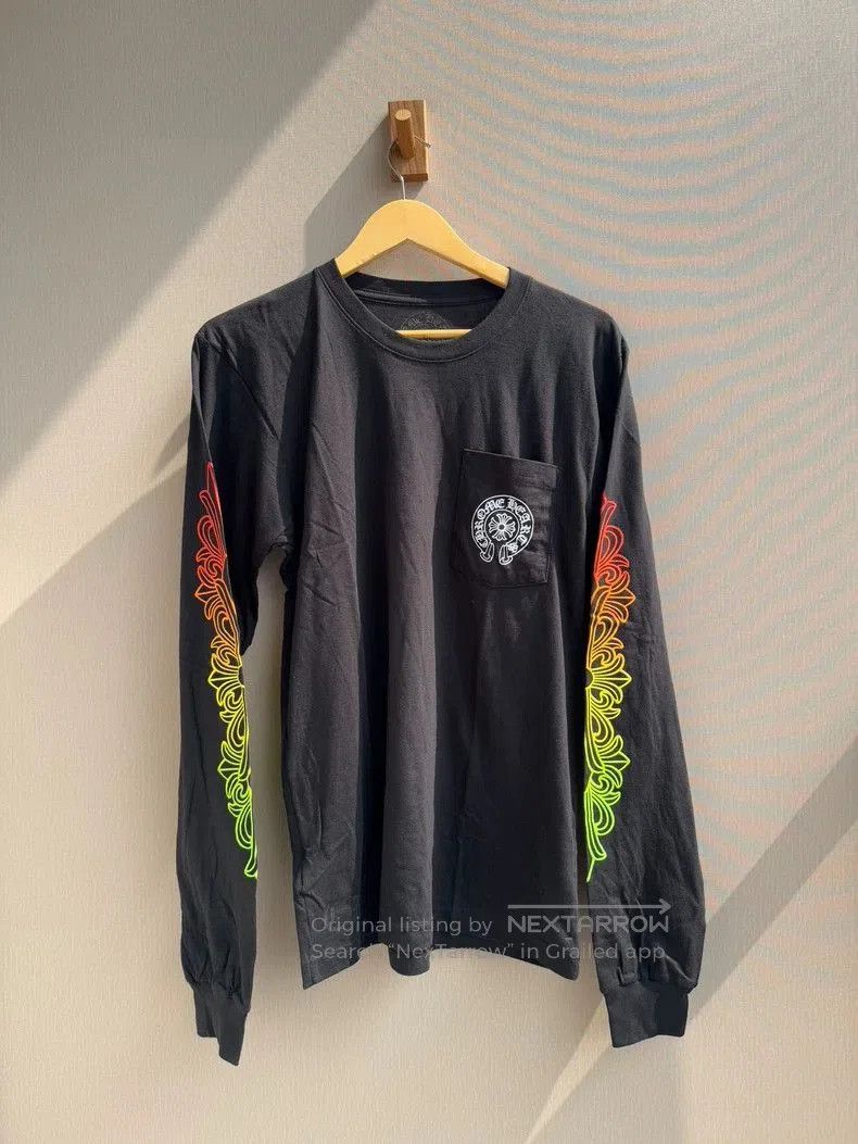 Chrome Hearts Chrome Hearts Long Sleeve Hoodie with Colorful Design. Size US XS / EU 42 / 0 - 1 Thumbnail