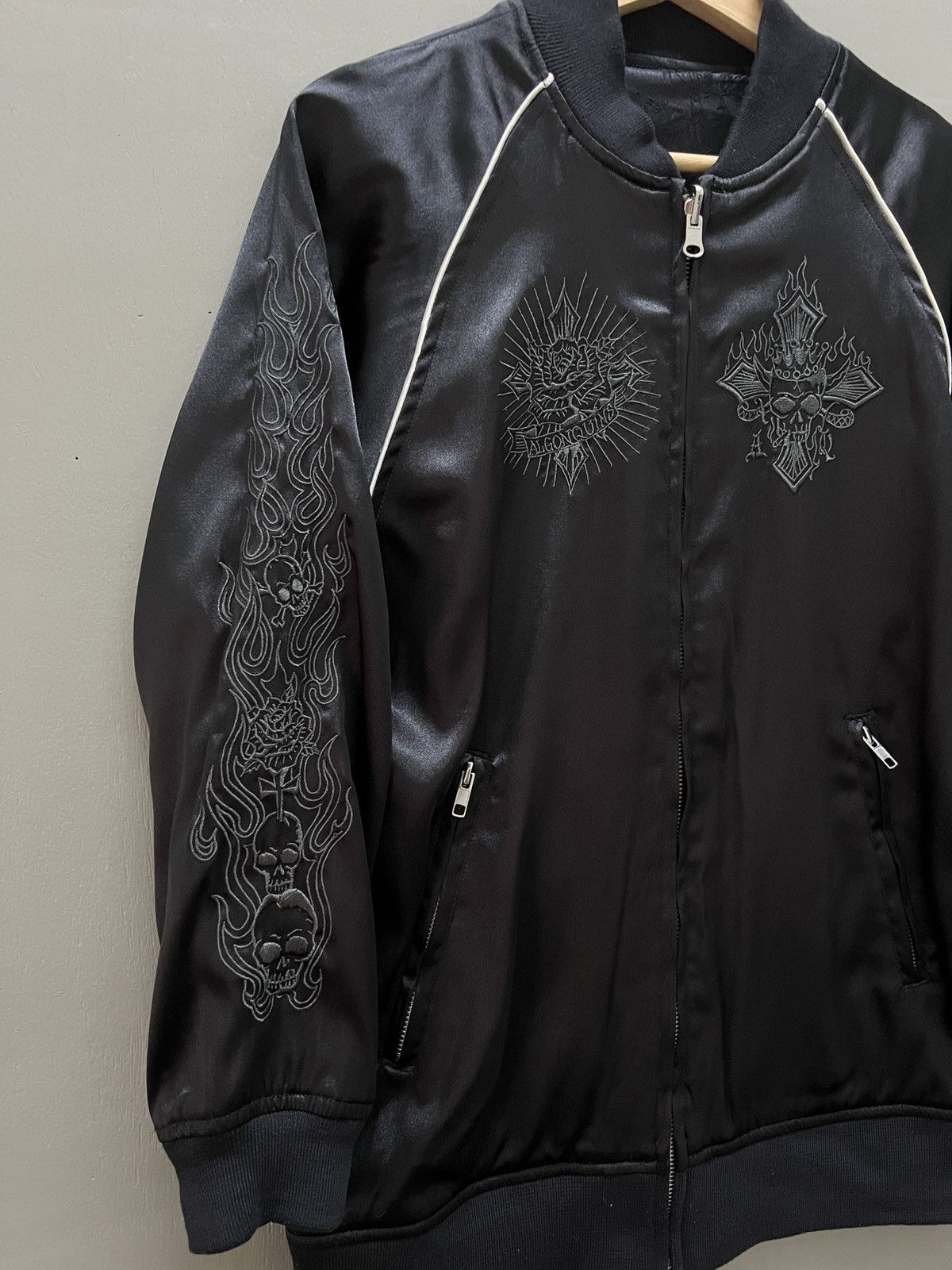 Japanese Brand 2000’s Algonquins Gothic Jacquard Reversible Jacket Size US S / EU 44-46 / 1 - 5 Thumbnail