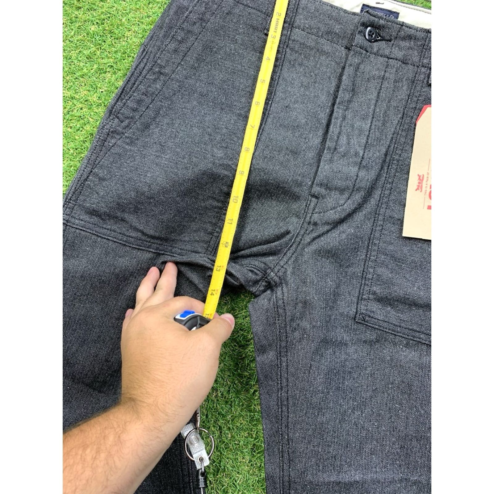 Levi's VINTAGE Levis True Utility Pants Mens 32x30 Dad Military Straight Adjustable Waist NWT Size US 32 / EU 48 - 6 Thumbnail
