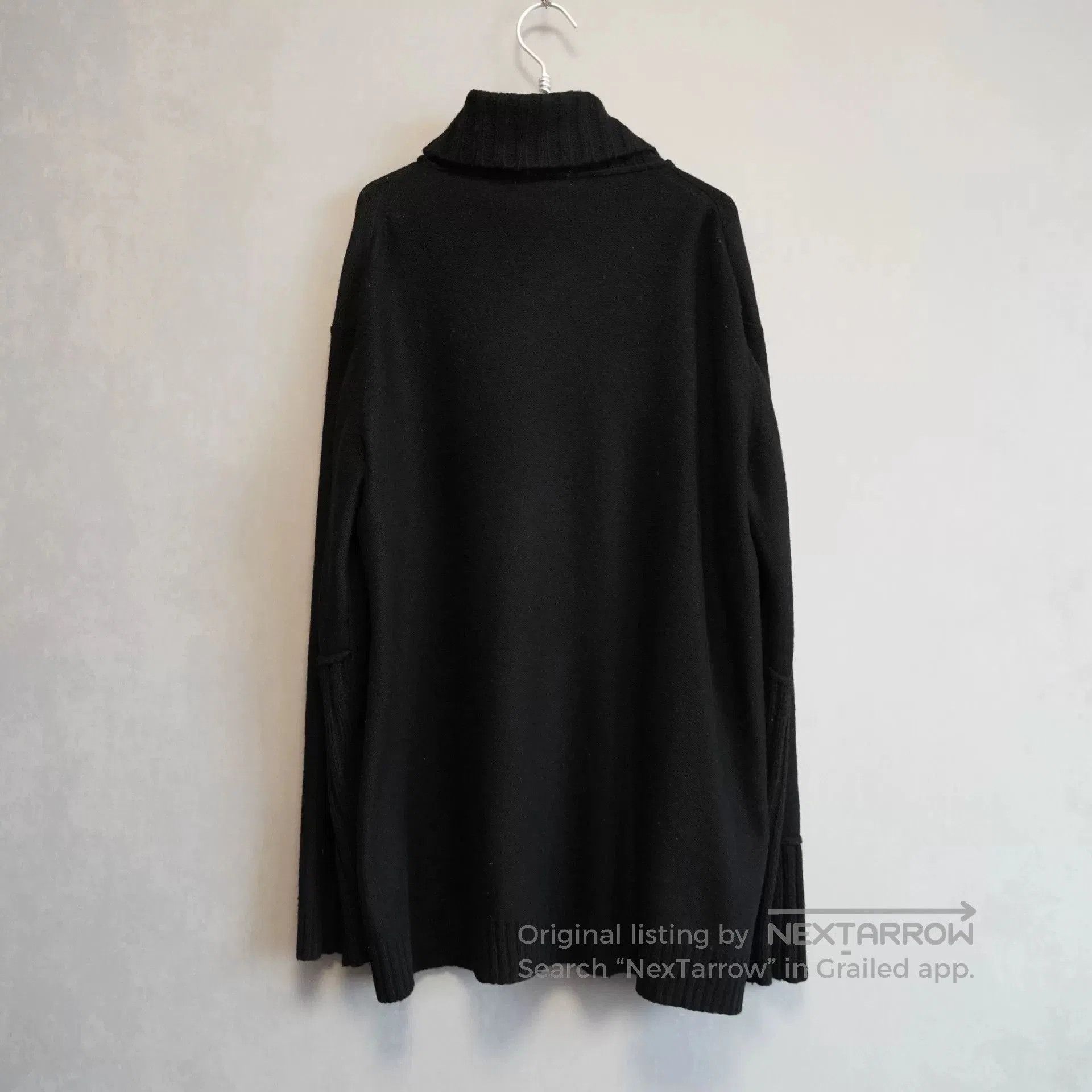 Yohji Yamamoto Yohji Yamamoto Black Turtleneck Sweater. Size US M / EU 48-50 / 2 - 3 Thumbnail
