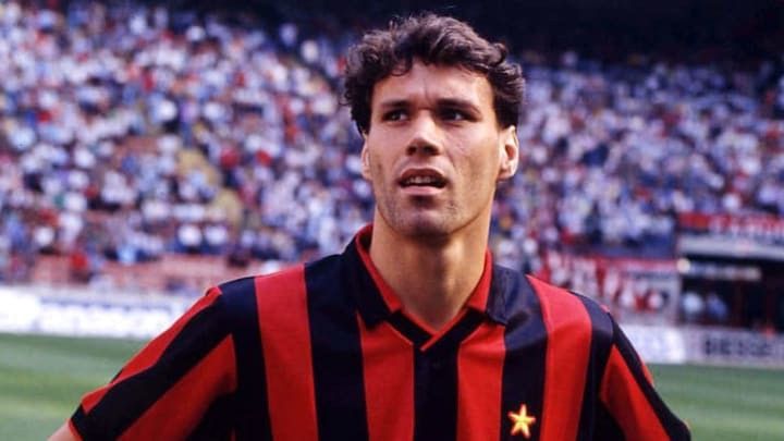 Vintage 80’s Milan Van Basten #9 vintage soccer jersey Size US L / EU 52-54 / 3 - 13 Thumbnail