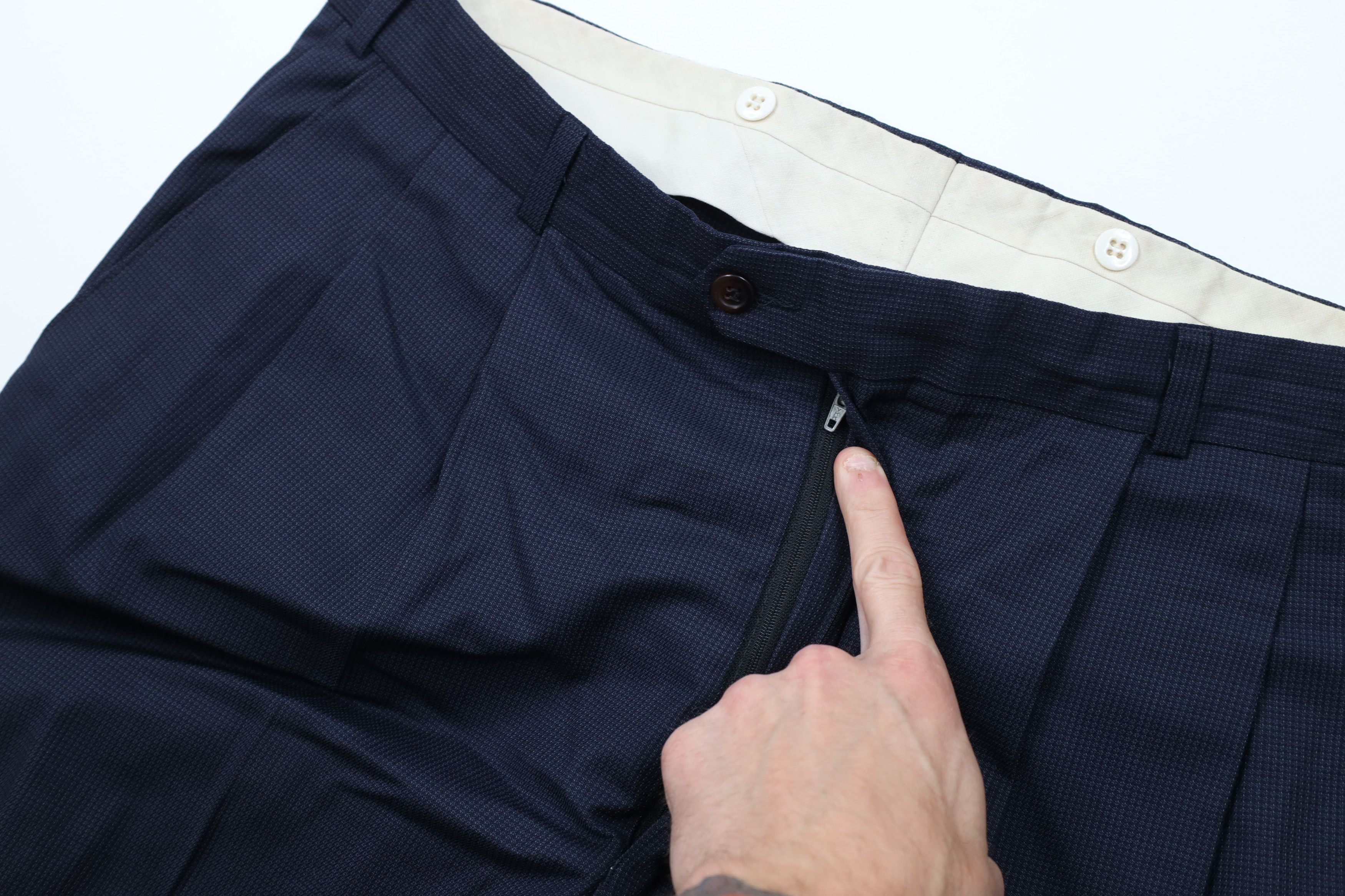 Vintage Vintage 70s Streetwear Pleated Wide Leg Chino Pants USA Size US 38 / EU 54 - 6 Thumbnail
