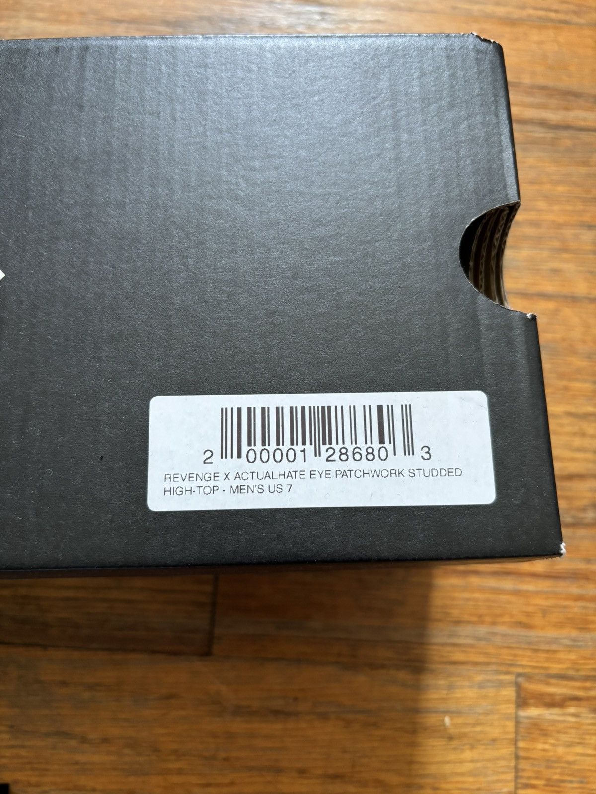 Revenge Revenge Actual Hate Converse Eye Patchwork Studded High-Top Size US 7 / EU 40 - 12 Thumbnail