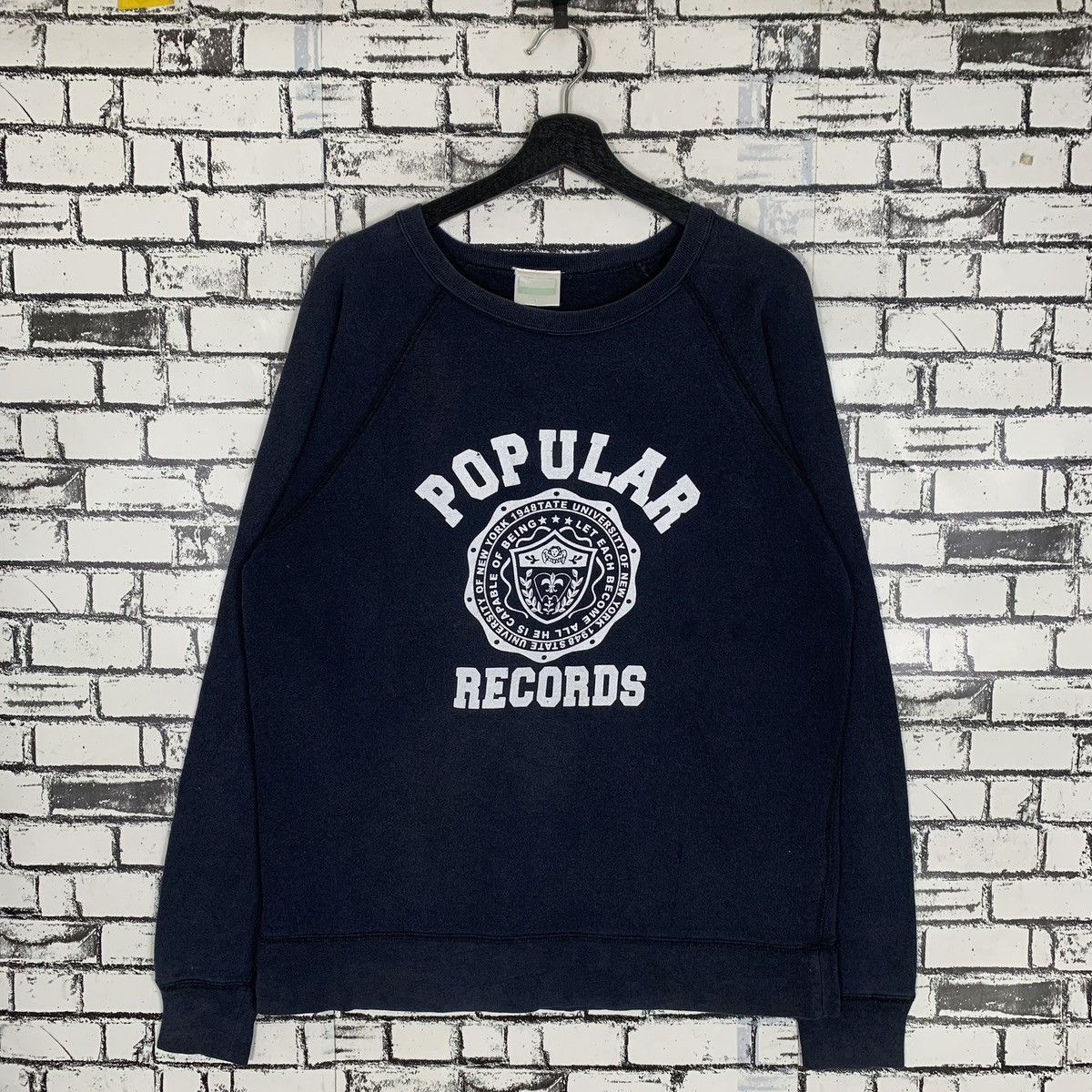 Vintage State University of New York Sweatshirt Size US L / EU 52-54 / 3 - 1 Thumbnail