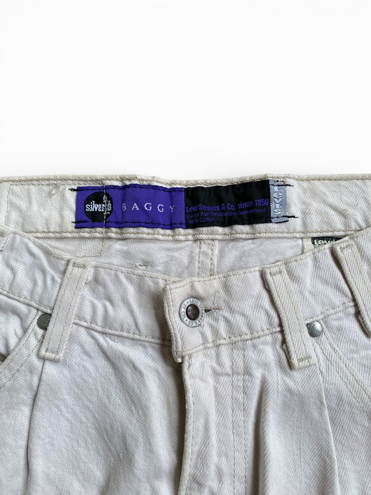 Levi's Vintage 1990’s Baggy Levis Silvertab Purple Tag Size US 33 - 4 Thumbnail