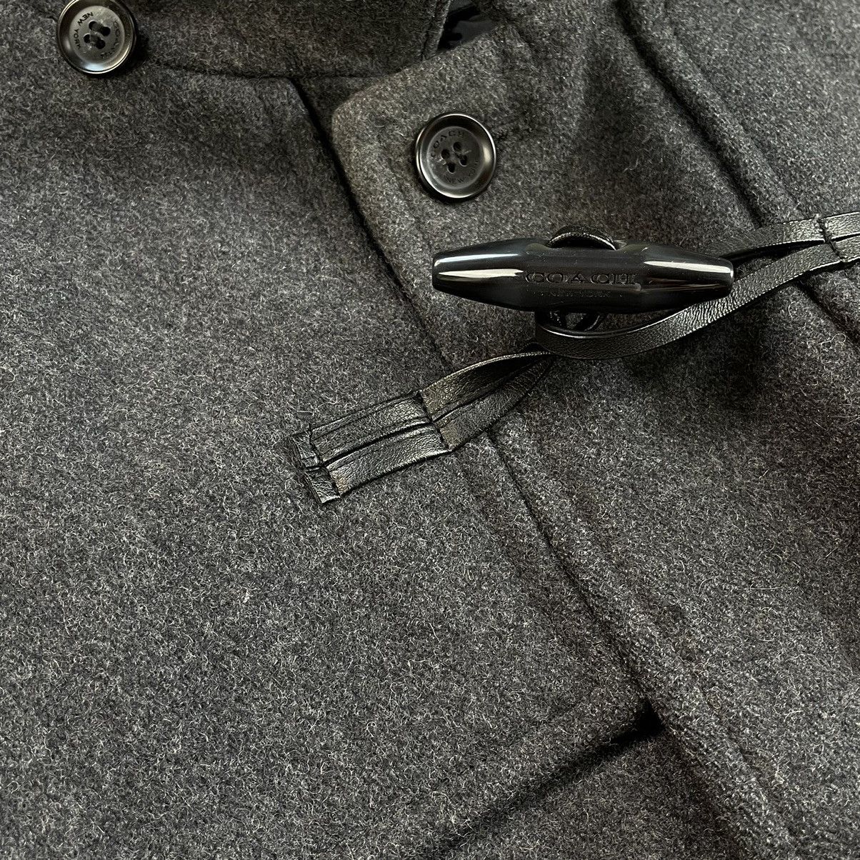 Coach Coach New York Wool Grey Perfect Heavy Duffle Pea Coat Size US L / EU 52-54 / 3 - 16 Thumbnail