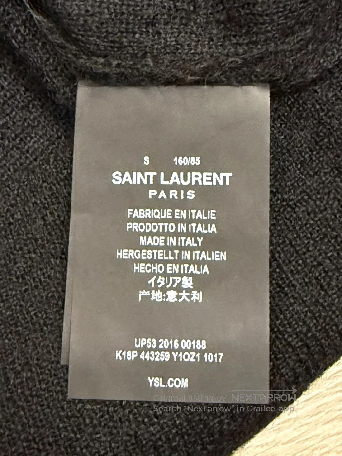 Saint Laurent Paris Saint Laurent Tiger Head Knit Sweater. Size S / US 4 / IT 40 - 5 Thumbnail