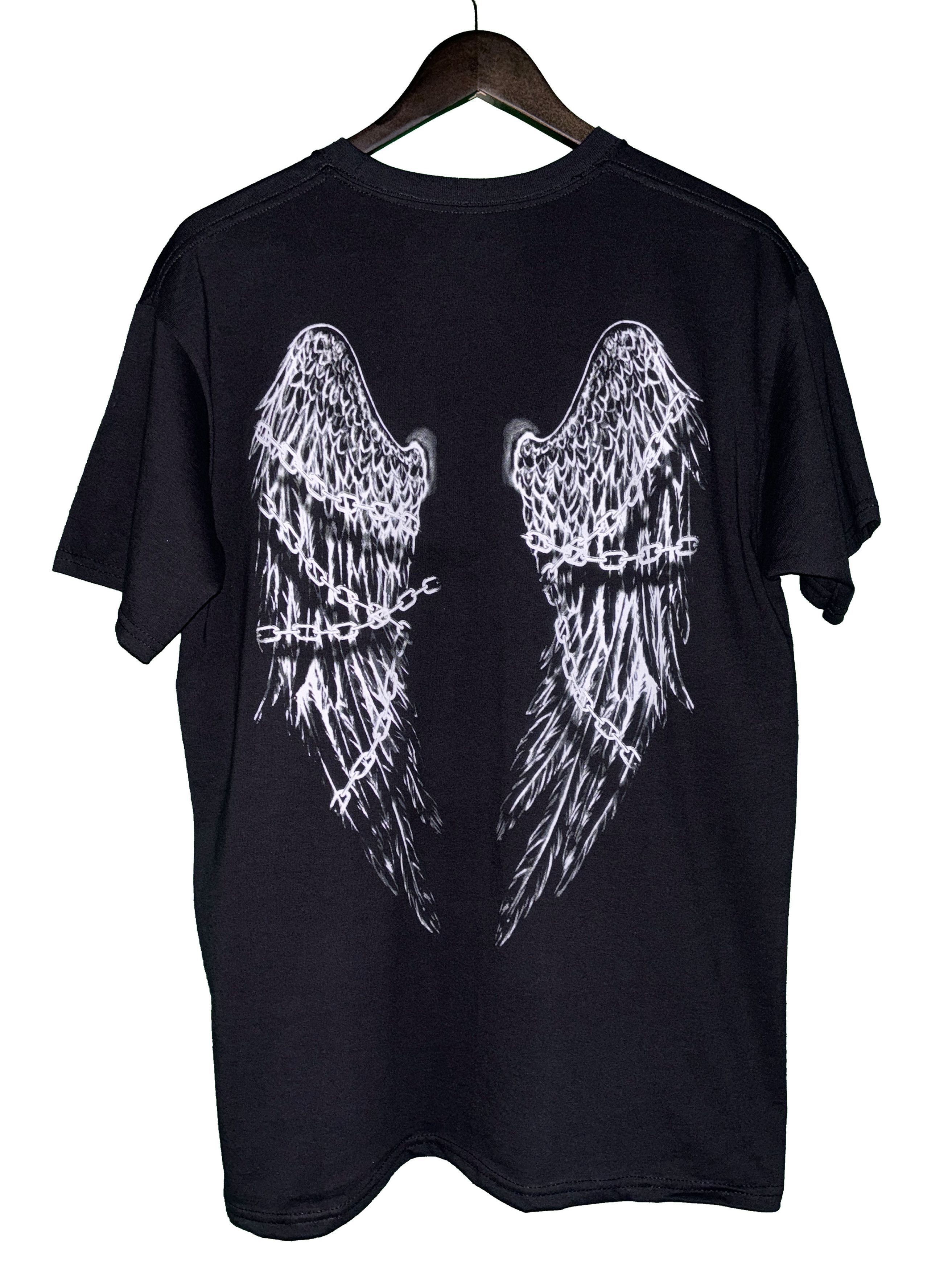 Band Tees × Other × Streetwear Nosgov X Online Trauma 'Chainged Wings ...