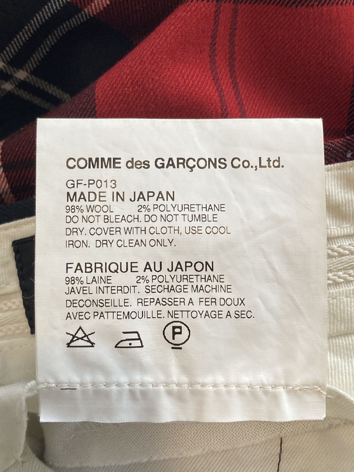 Comme des Garcons Fall 2010 Tartan Wool Banana Trousers Size 28" / US 6 / IT 42 - 5 Thumbnail