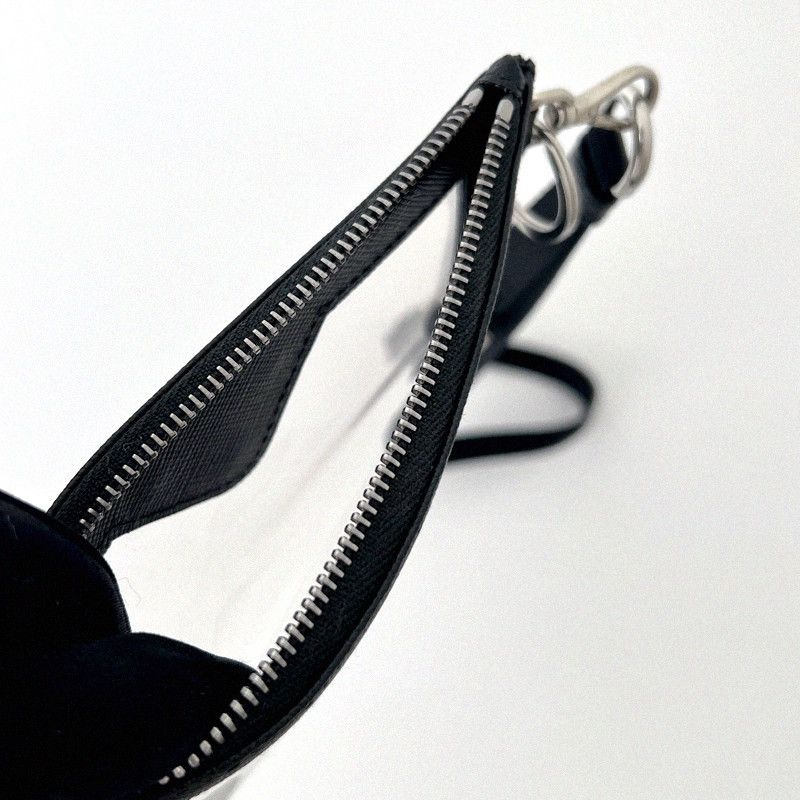 Prada Prada PVC Transparent Card Wallet Neck Strap Size ONE SIZE - 5 Thumbnail