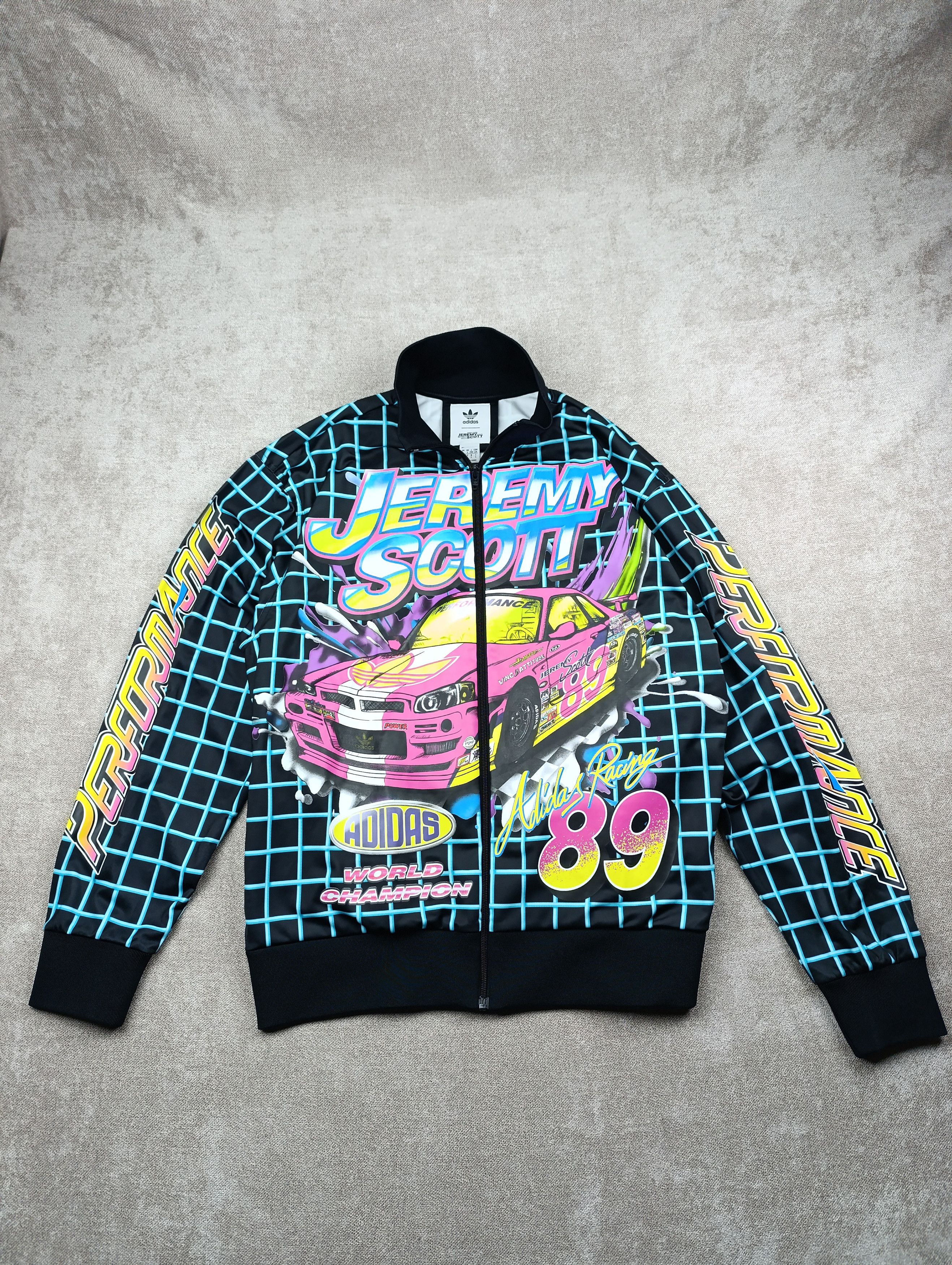 Adidas × Jeremy Scott ADIDAS × JEREMY SCOTT CROSSOVER CARTOON PRINTING JACKET Size US L / EU 52-54 / 3 - 3 Thumbnail