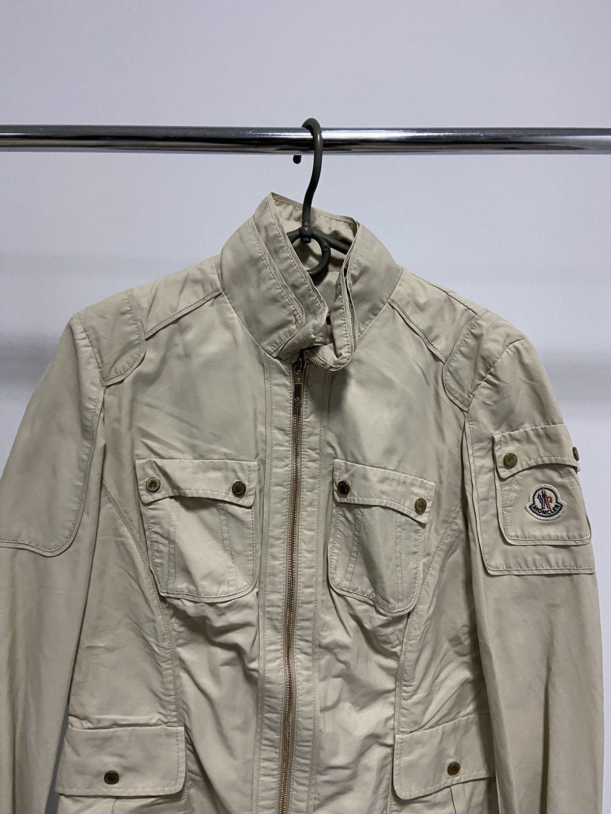 Moncler × Vintage Moncler Jacket Vintage Luxury multi pocket Size L / US 10 / IT 46 - 2 Thumbnail