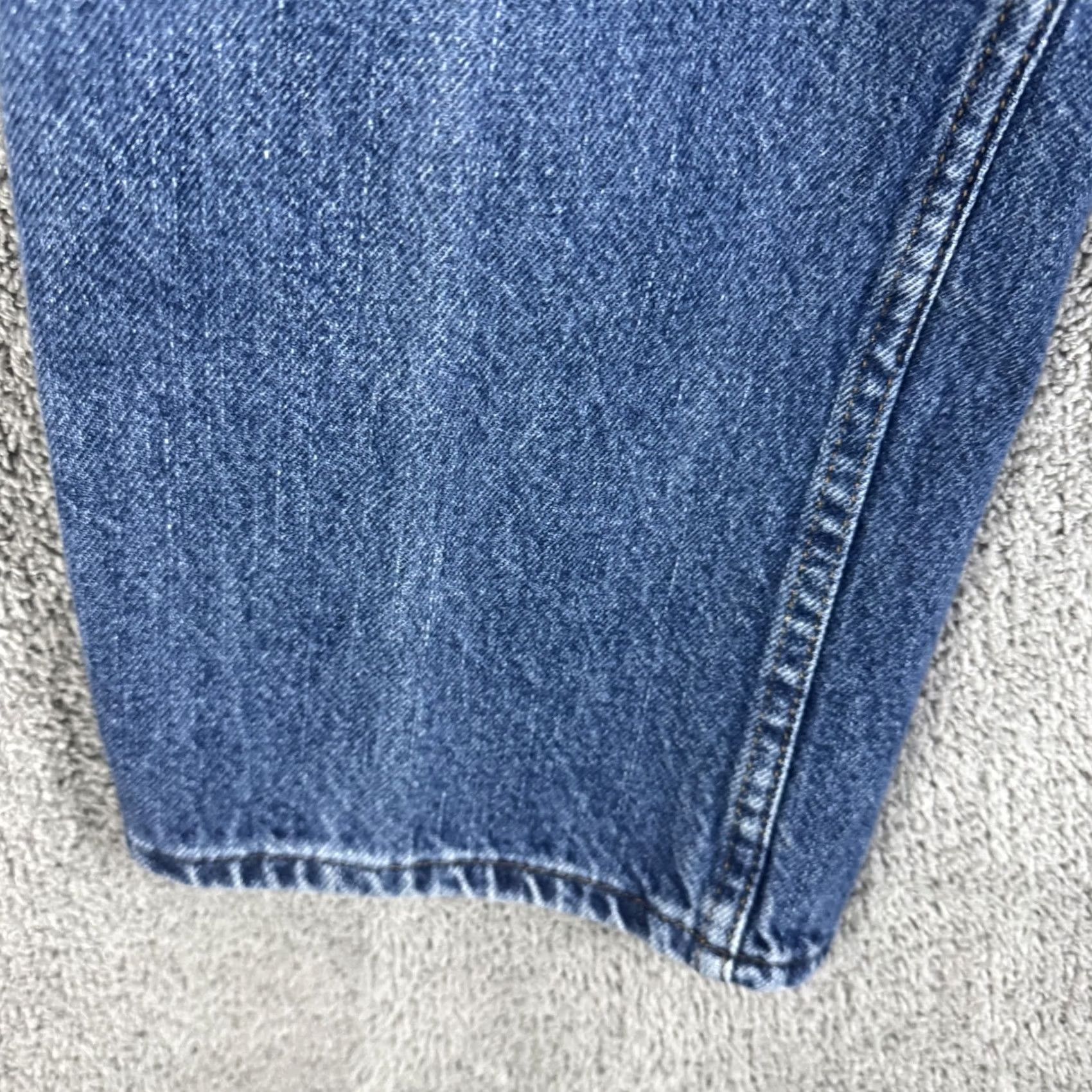 Vintage Cabela's Carpenter Jeans Mens 36x34 Blue Straight Relaxed Denim Workwear 9533 Size US 36 / EU 52 - 4 Thumbnail