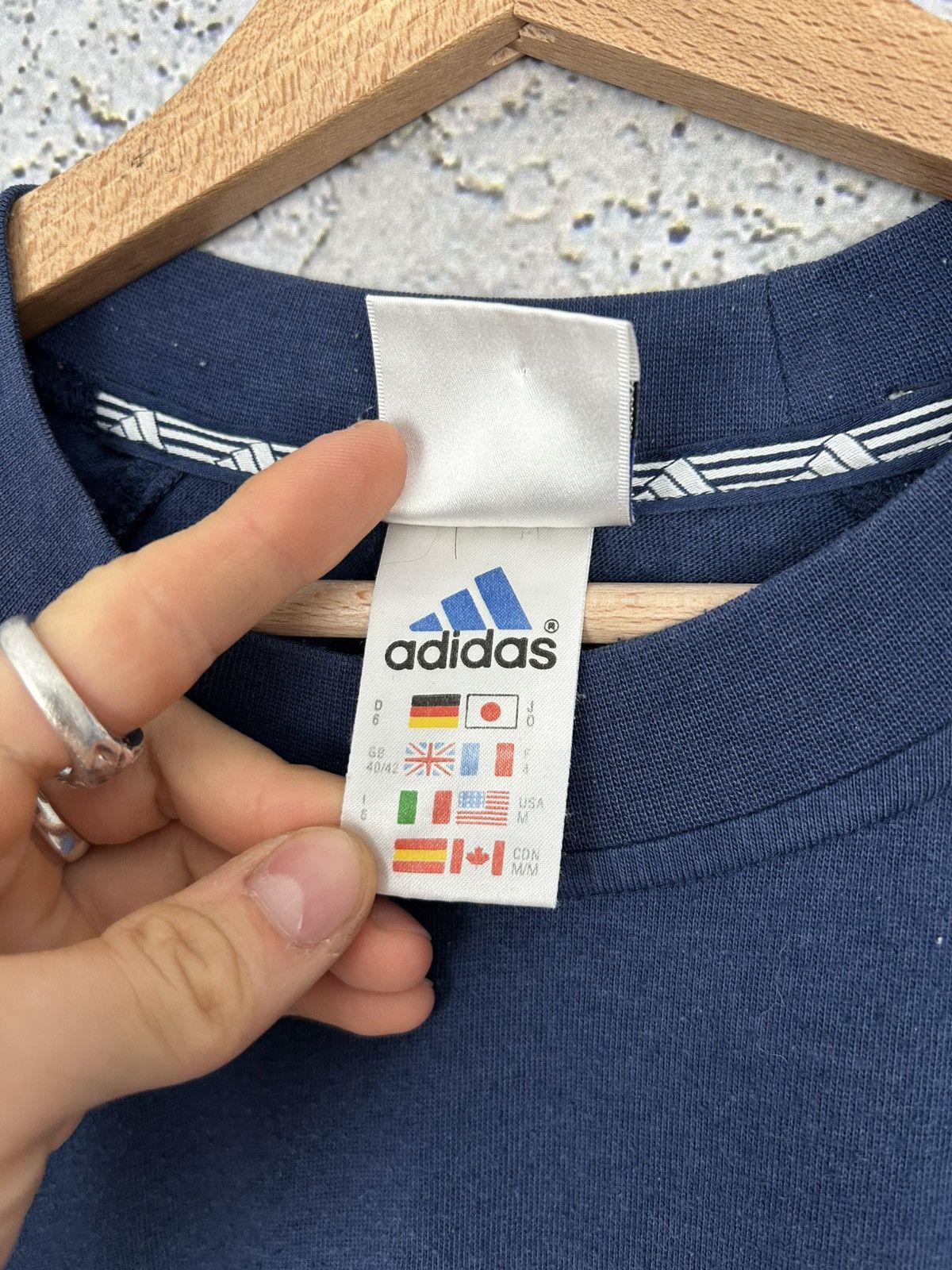 Adidas Adidas Vintage Sportswear Tee 90s Boxy Fit Baggy Rap Skate Size US M / EU 48-50 / 2 - 6 Thumbnail