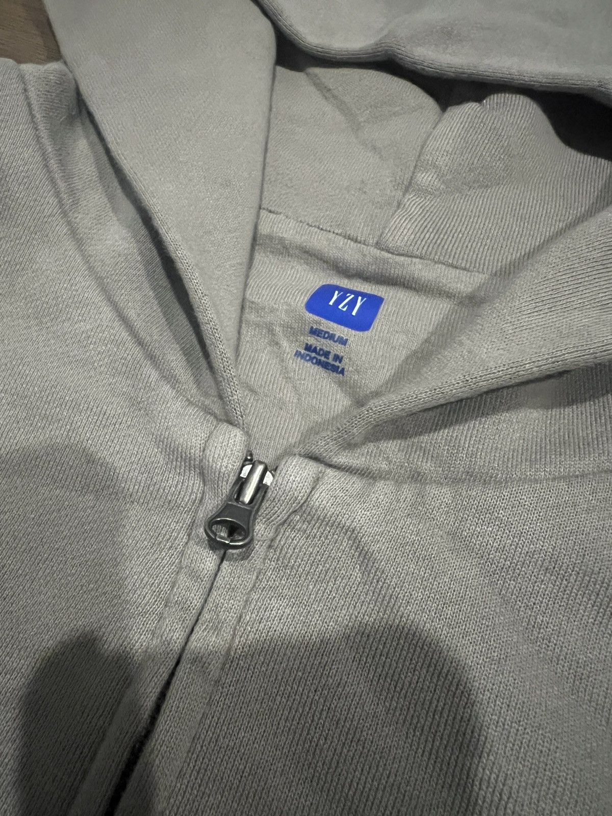Gap Yeezy Gap Light Grey Zip Hoodie Size US M / EU 48-50 / 2 - 3 Thumbnail