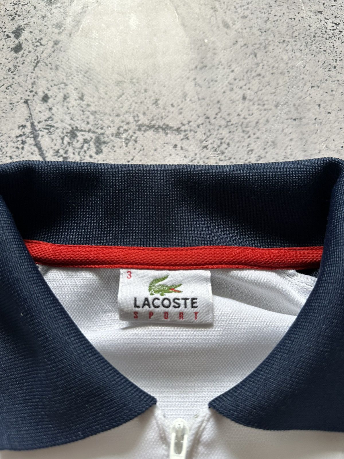 Lacoste Vintage Lacoste Sport Polo T-shirt Y2K Tee USA Size US M / EU 48-50 / 2 - 5 Thumbnail
