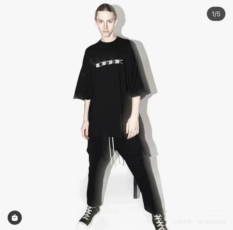 Rick Owens Rick Owens size os Short Sleeve T-shirt 2504-Nextarrow Size US M / EU 48-50 / 2 - 9 Thumbnail