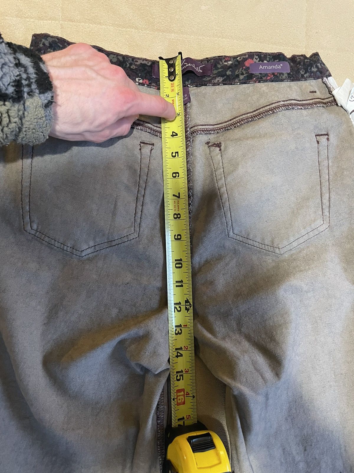Gloria Vanderbilt Gloria Vanderbilt Floral Denim Pants Size 28" / US 6 / IT 42 - 12 Thumbnail